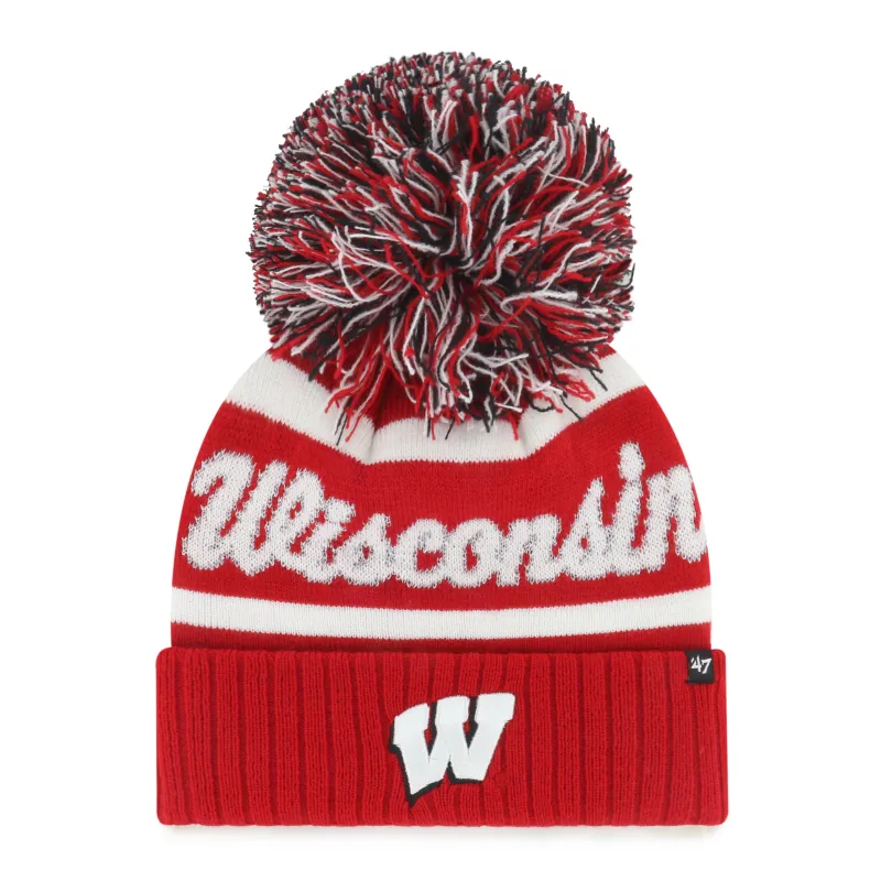 WISCONSIN BADGERS SPIRITED '47 CUFF KNIT WOMENS sold by 47