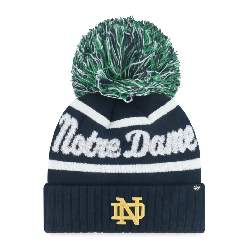 NOTRE DAME FIGHTING IRISH SPIRITED '47 CUFF KNIT WOMENS sold by 47