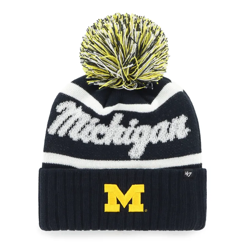 MICHIGAN WOLVERINES SPIRITED '47 CUFF KNIT WOMENS sold by 47