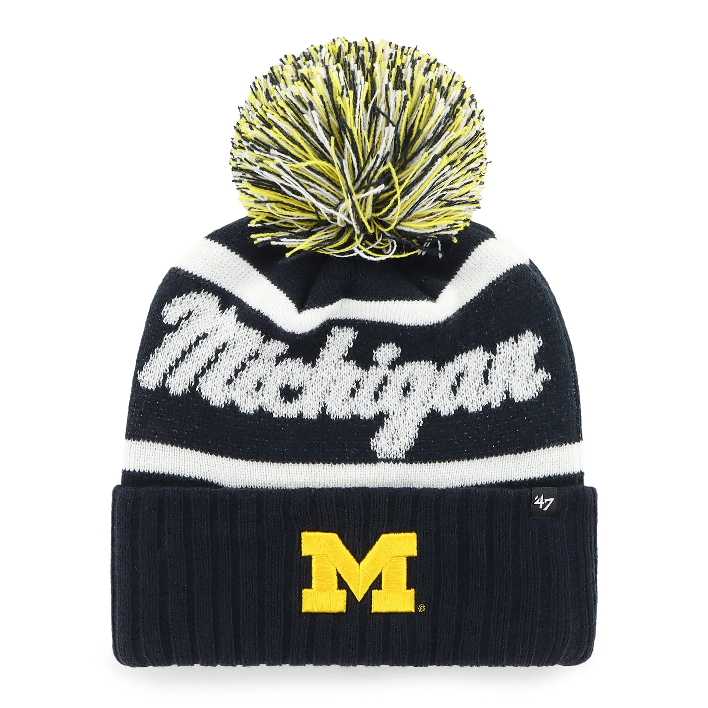 MICHIGAN WOLVERINES SPIRITED '47 CUFF KNIT WOMENS sold by 47