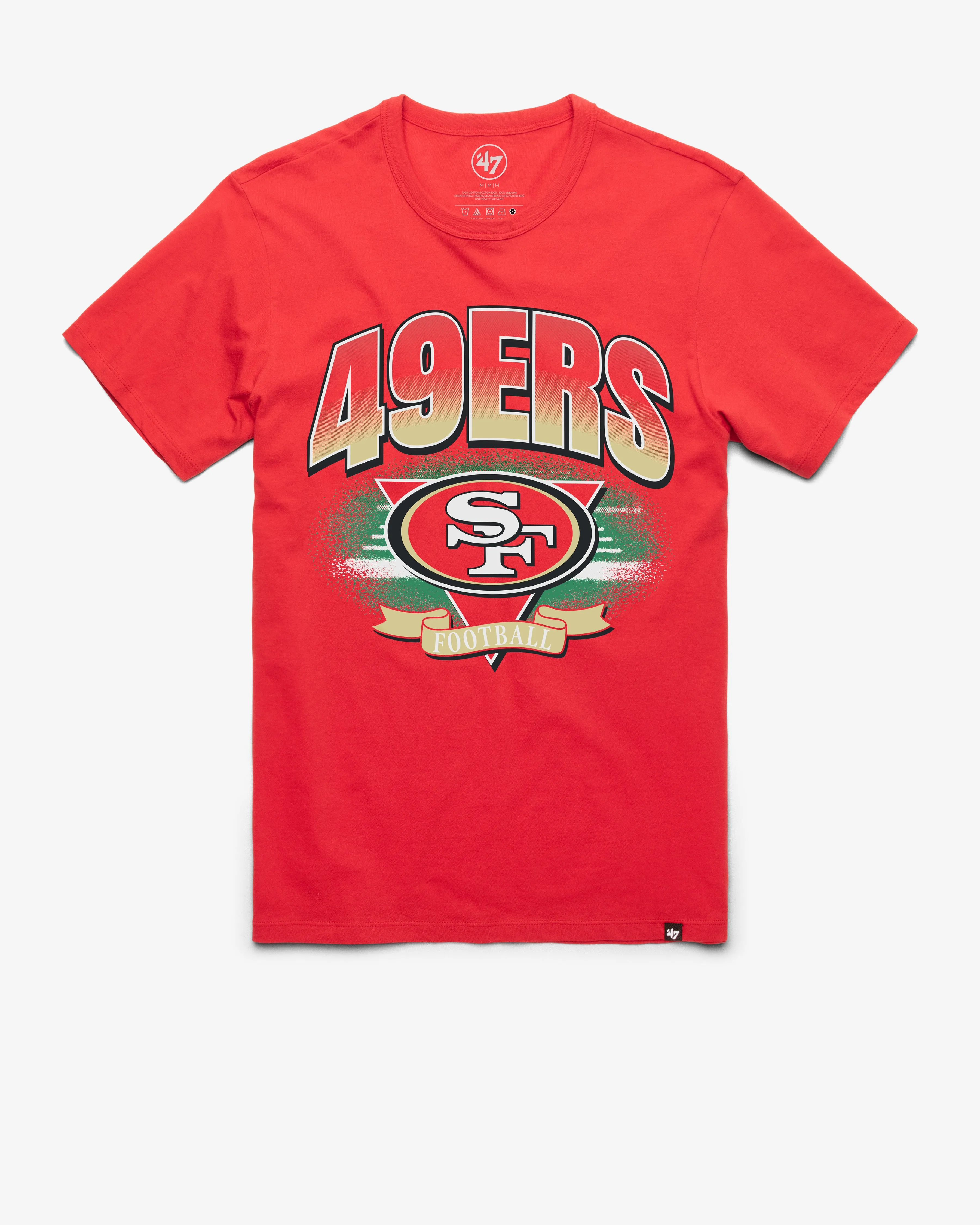 SAN FRANCISCO 49ERS ARENA FADE '47 FRANKLIN TEE sold by 47