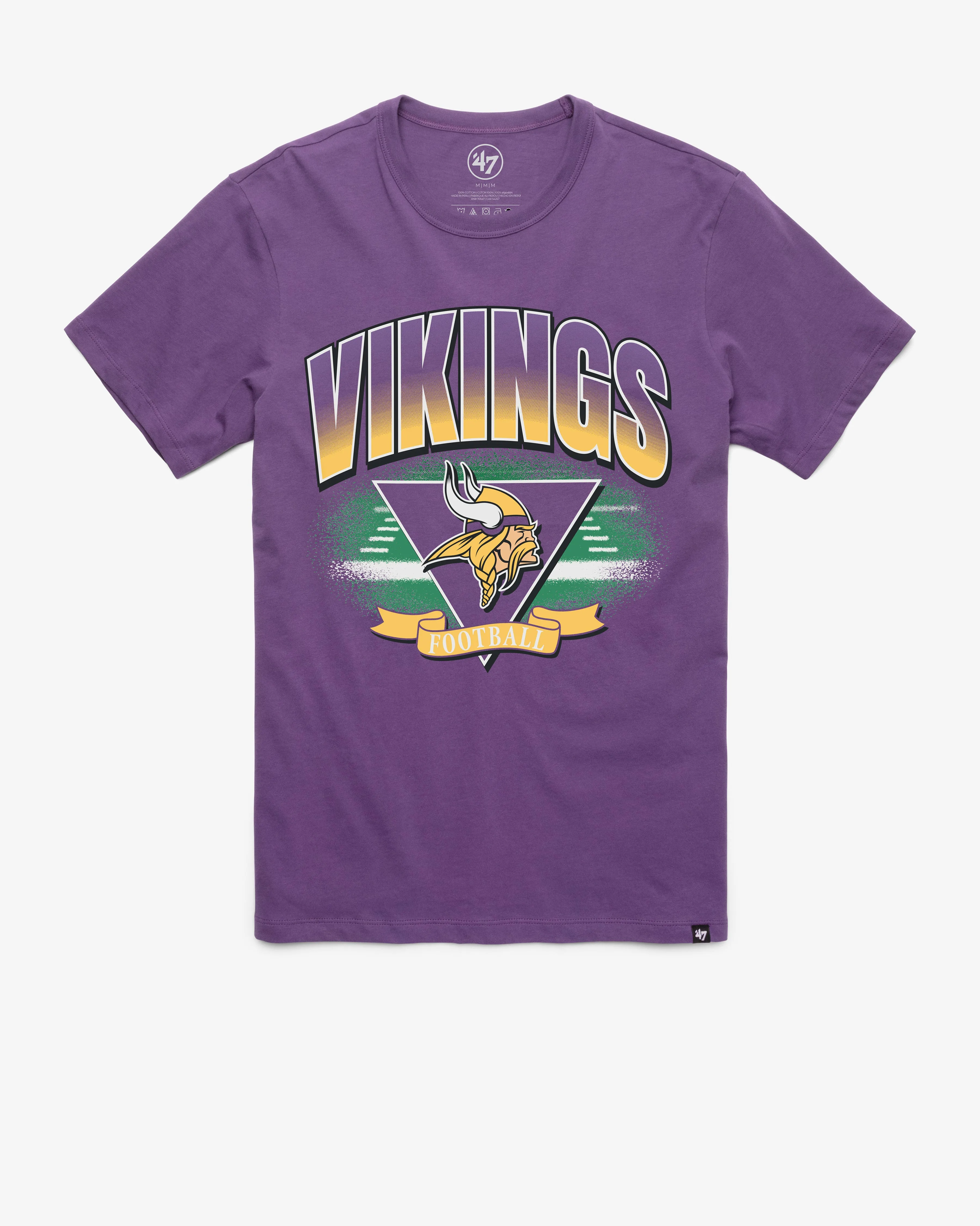 MINNESOTA VIKINGS ARENA FADE '47 FRANKLIN TEE sold by 47