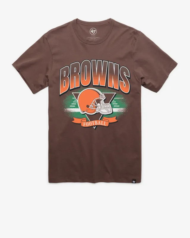 CLEVELAND BROWNS ARENA FADE '47 FRANKLIN TEE sold by 47