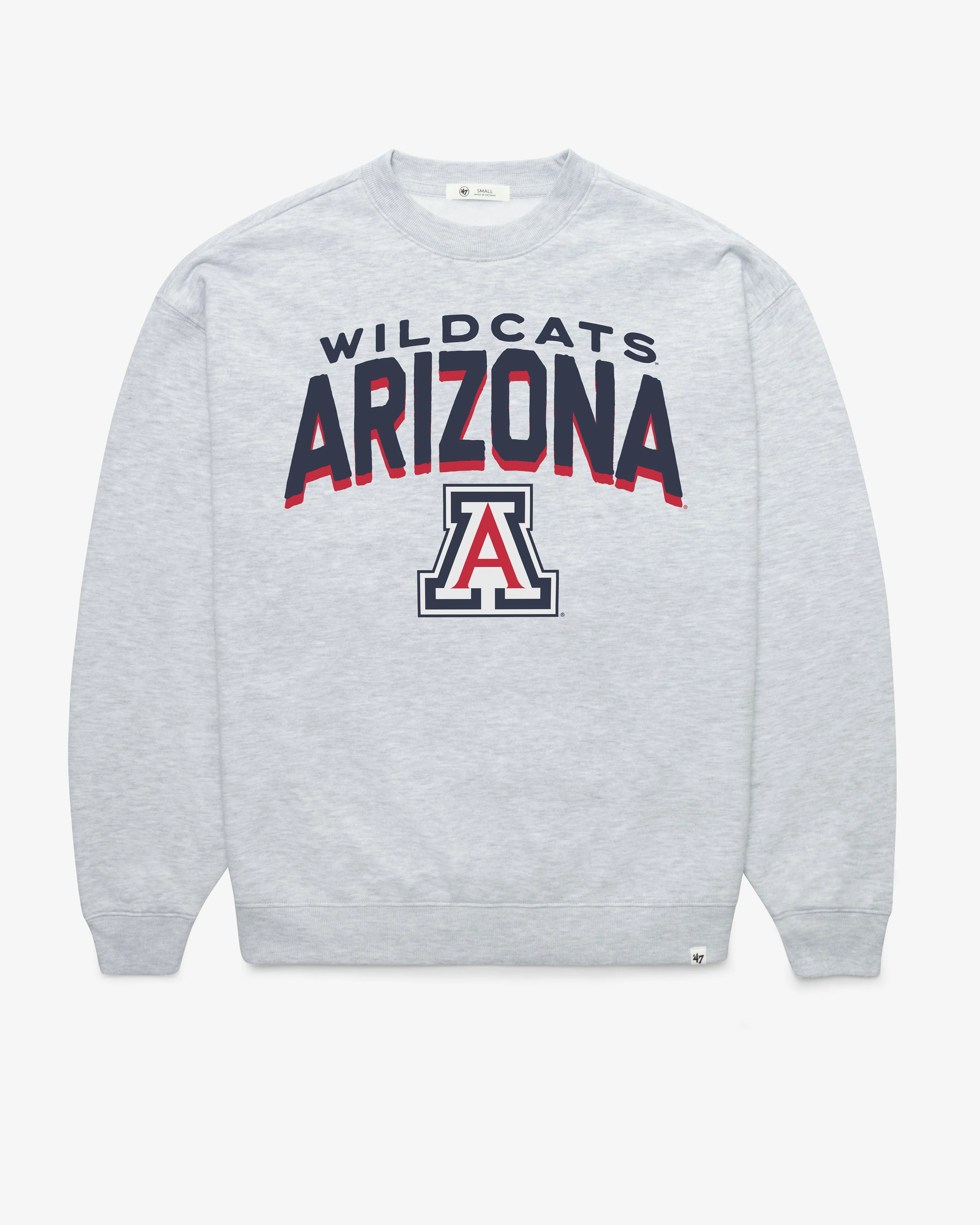 ARIZONA WILDCATS CAMPUS ARCH CLOUD '47 OVERSIZED CREW WOMENS sold by 47