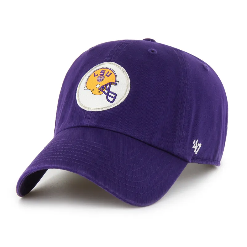 LOUISIANA STATE TIGERS LSU VINTAGE HARD HAT '47 CLEAN UP made by 47