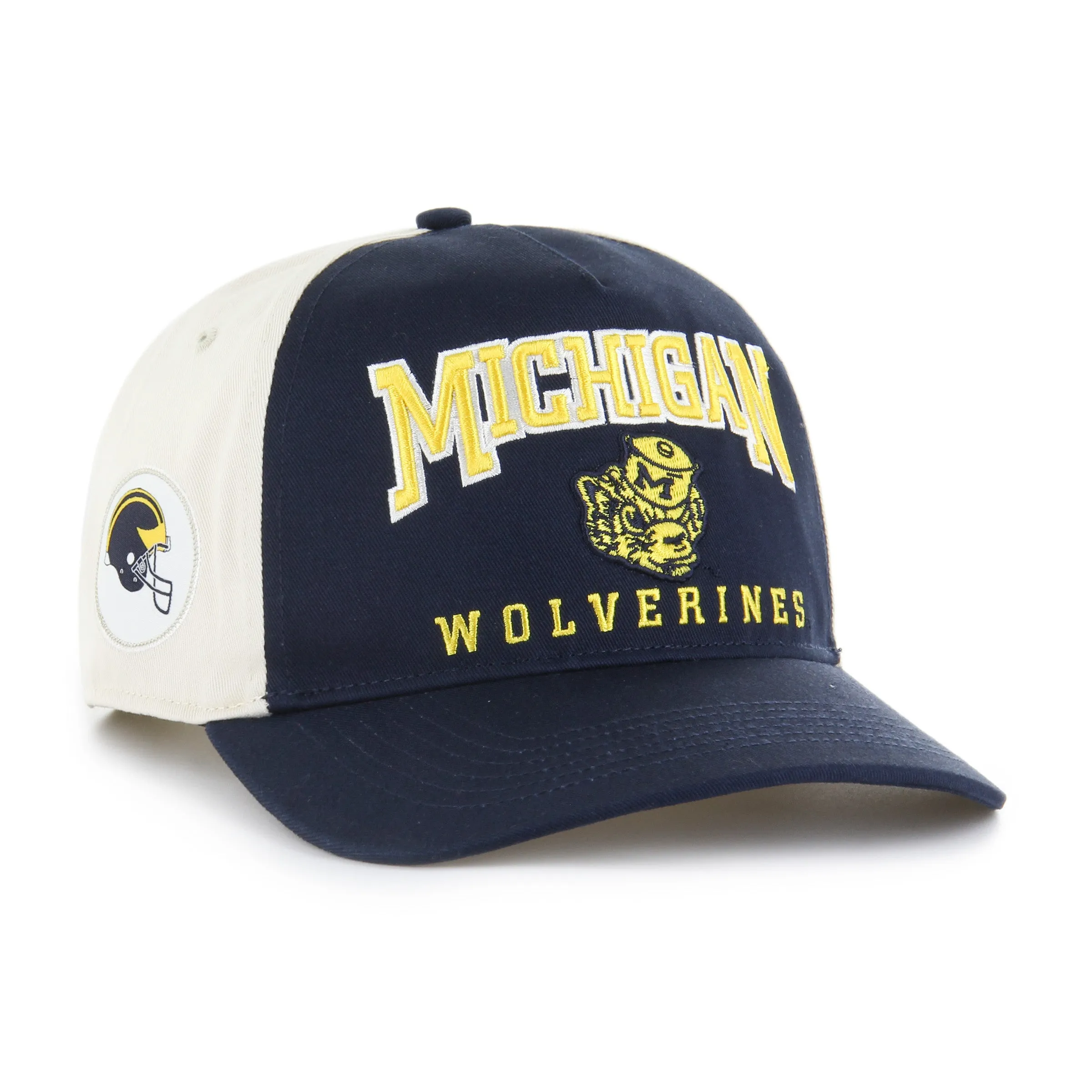 MICHIGAN WOLVERINES VINTAGE HARD HAT '47 HITCH sold by 47