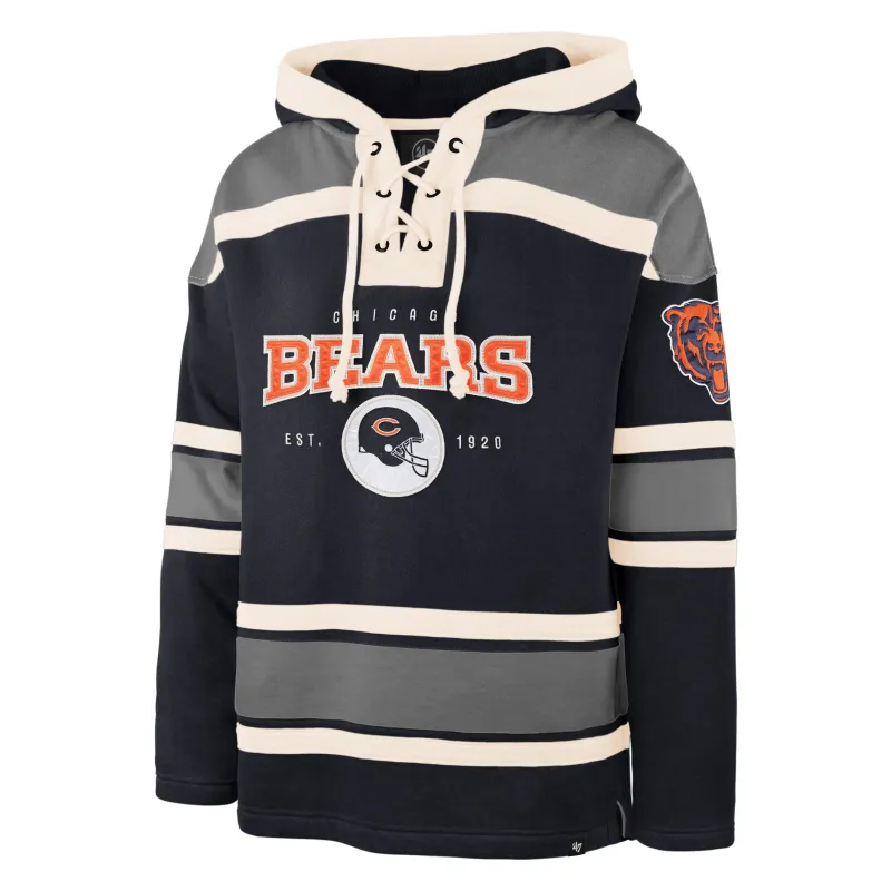 CHICAGO BEARS FIRST DOWN '47 SUPERIOR LACER HOOD sold by 47