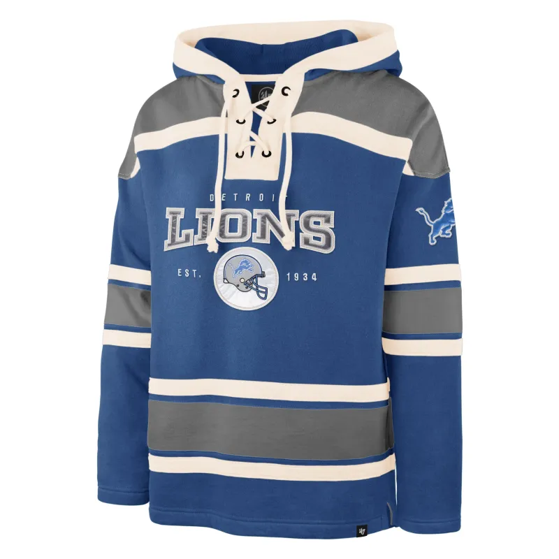 DETROIT LIONS FIRST DOWN '47 SUPERIOR LACER HOOD made by 47