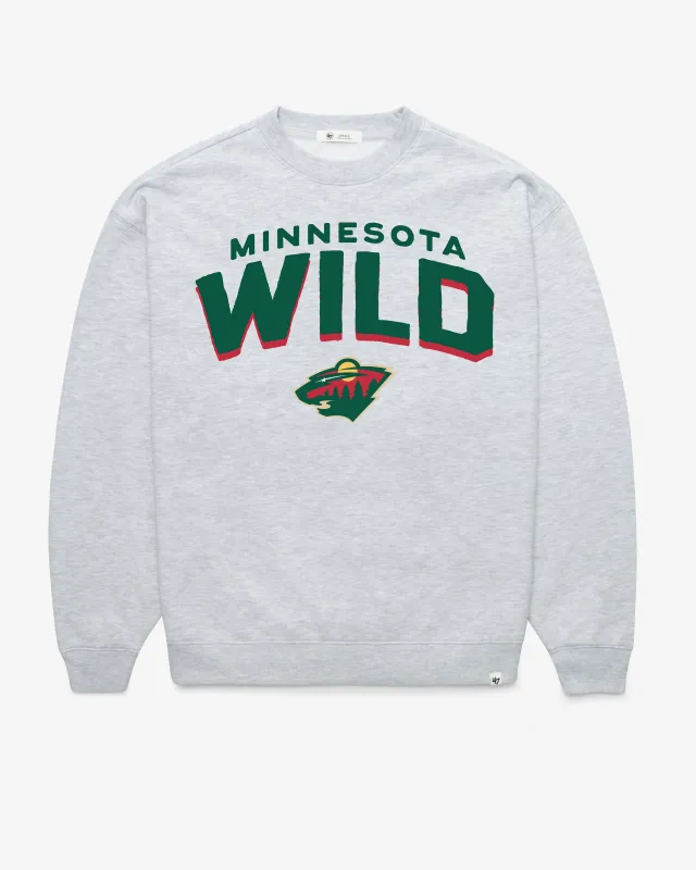 MINNESOTA WILD CAMPUS ARCH CLOUD '47 OVERSIZED CREW WOMENS sold by 47