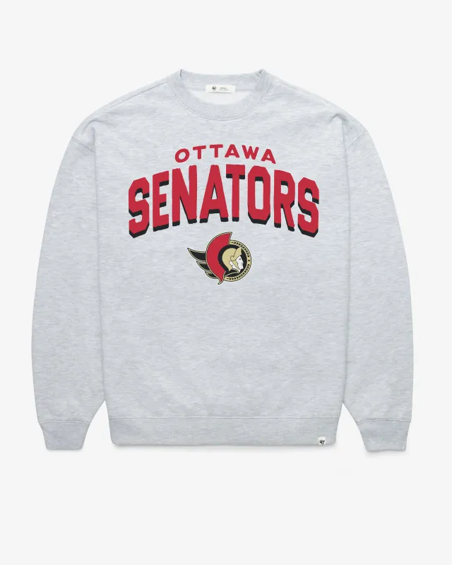 OTTAWA SENATORS CAMPUS ARCH CLOUD '47 OVERSIZED CREW WOMENS sold by 47
