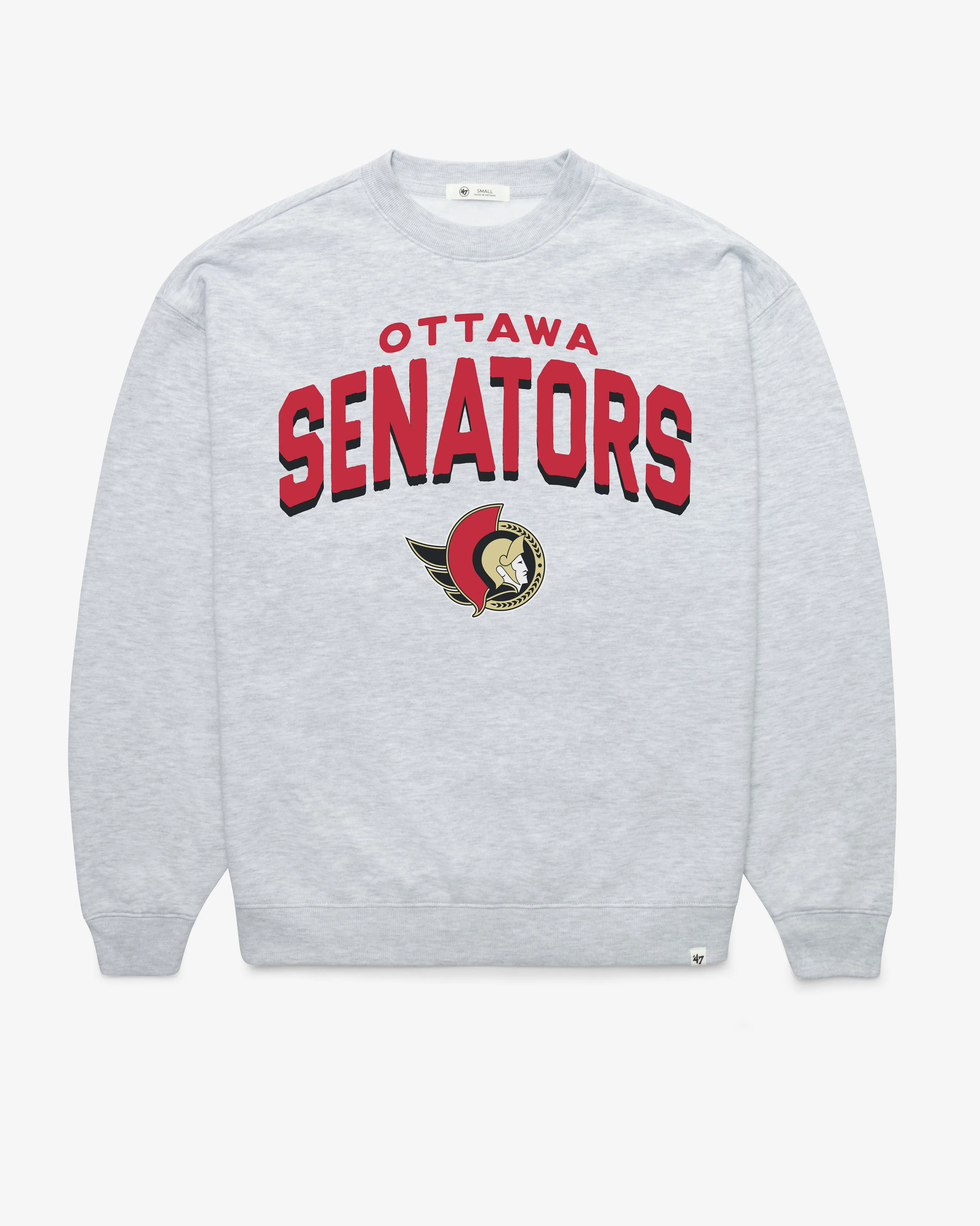OTTAWA SENATORS CAMPUS ARCH CLOUD '47 OVERSIZED CREW WOMENS sold by 47