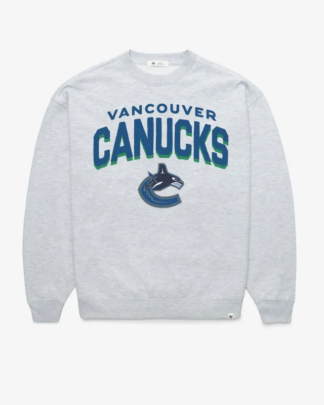 VANCOUVER CANUCKS CAMPUS ARCH CLOUD '47 OVERSIZED CREW WOMENS sold by 47