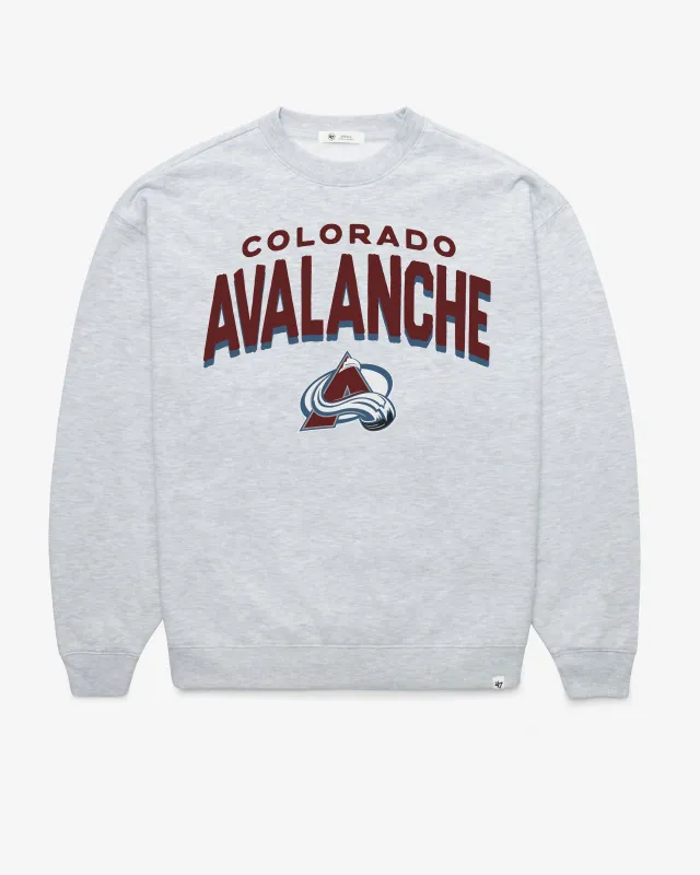 COLORADO AVALANCHE CAMPUS ARCH CLOUD '47 OVERSIZED CREW WOMENS sold by 47