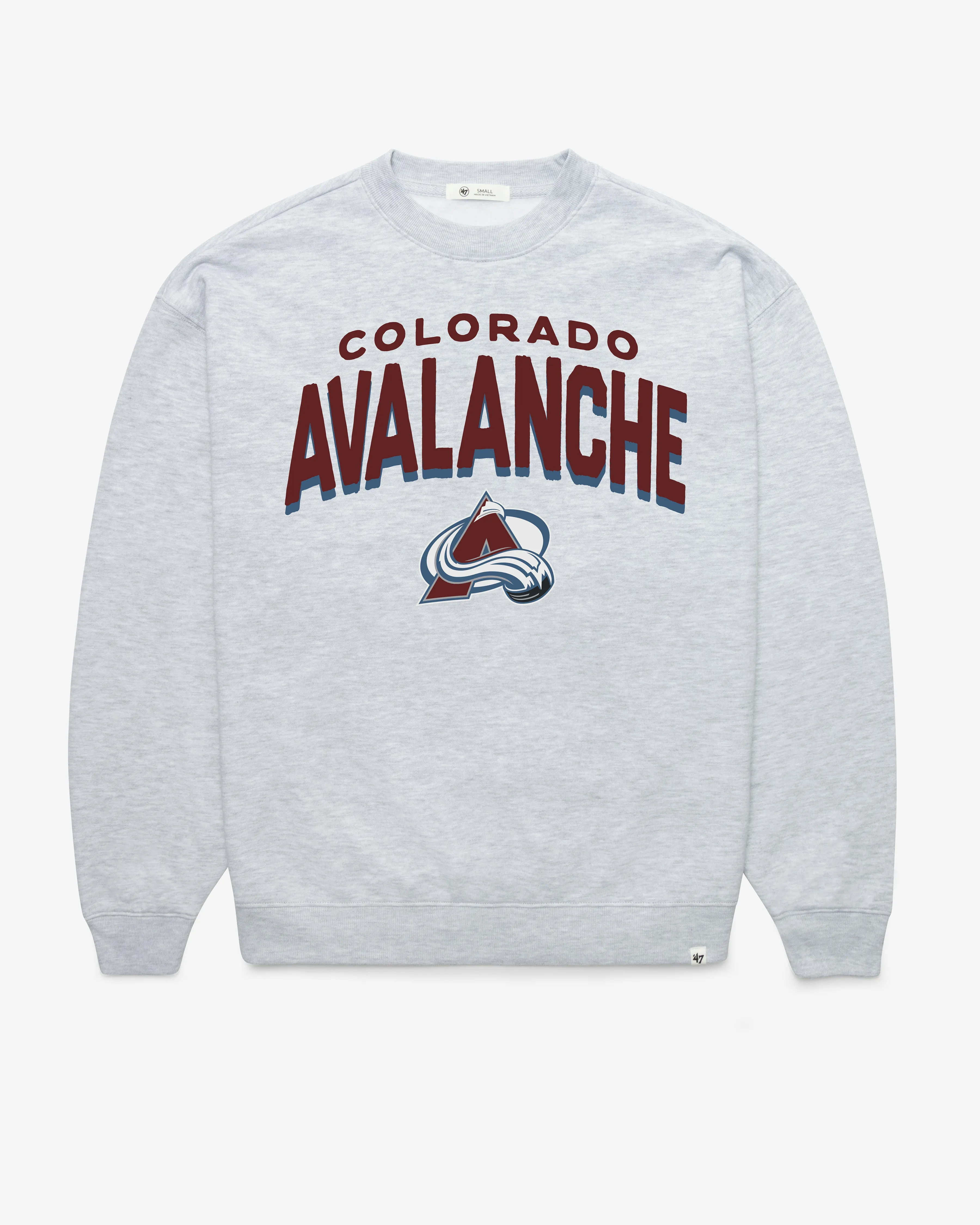 COLORADO AVALANCHE CAMPUS ARCH CLOUD '47 OVERSIZED CREW WOMENS sold by 47