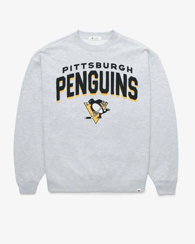 PITTSBURGH PENGUINS CAMPUS ARCH CLOUD '47 OVERSIZED CREW WOMENS sold by 47