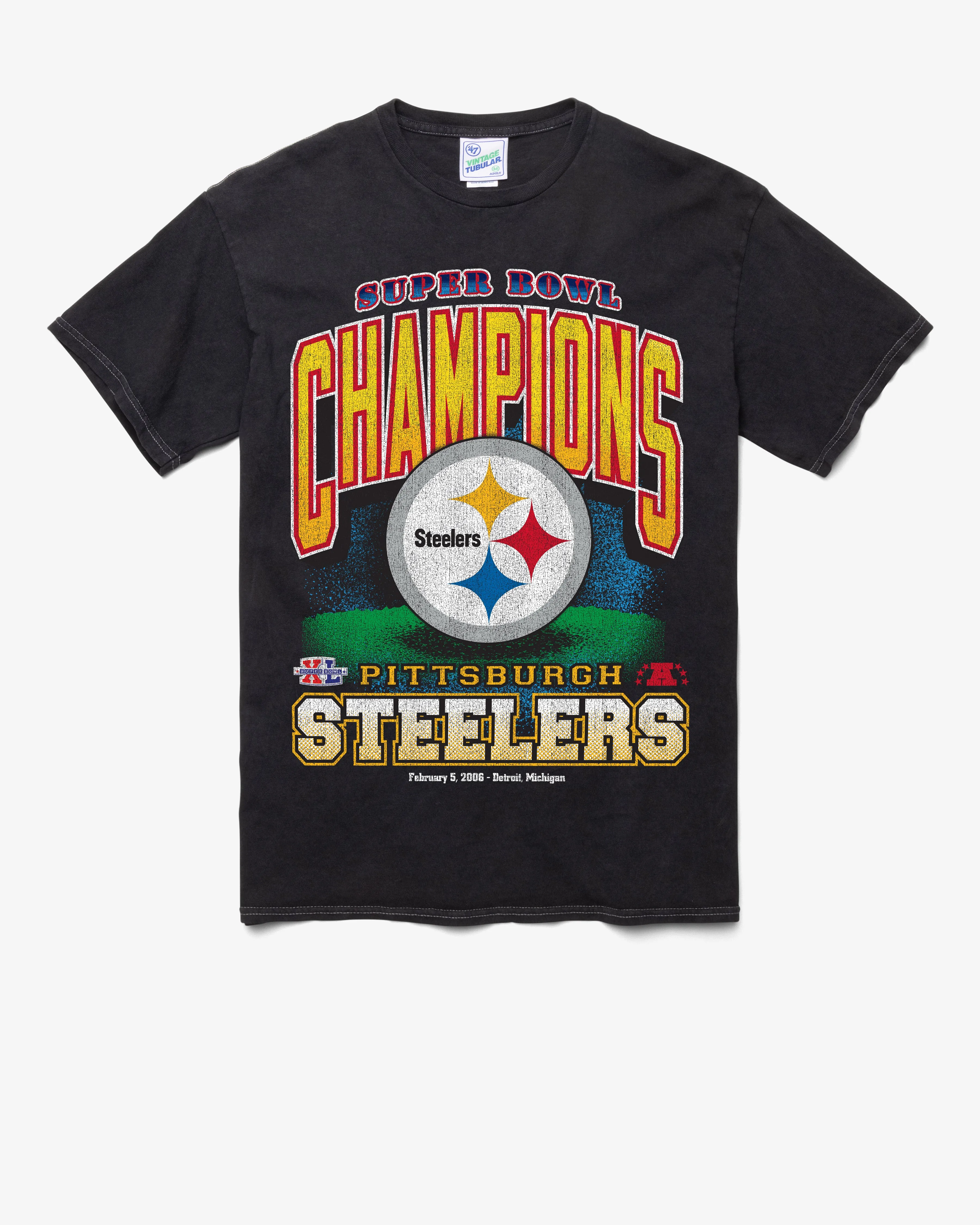 PITTSBURGH STEELERS LOCKER VINTAGE '47 TUBULAR TEE sold by 47