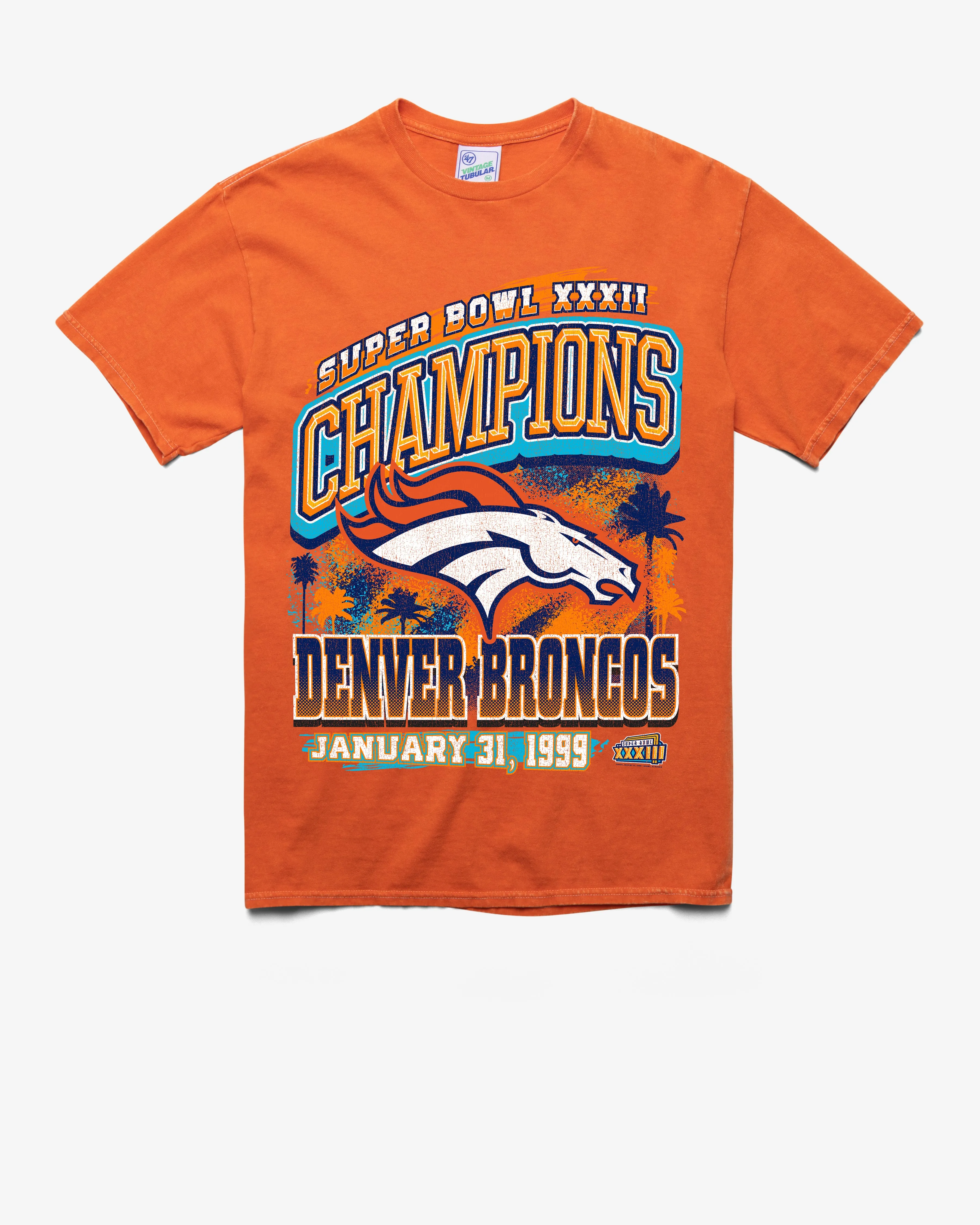 DENVER BRONCOS LOCKER VINTAGE '47 TUBULAR TEE sold by 47
