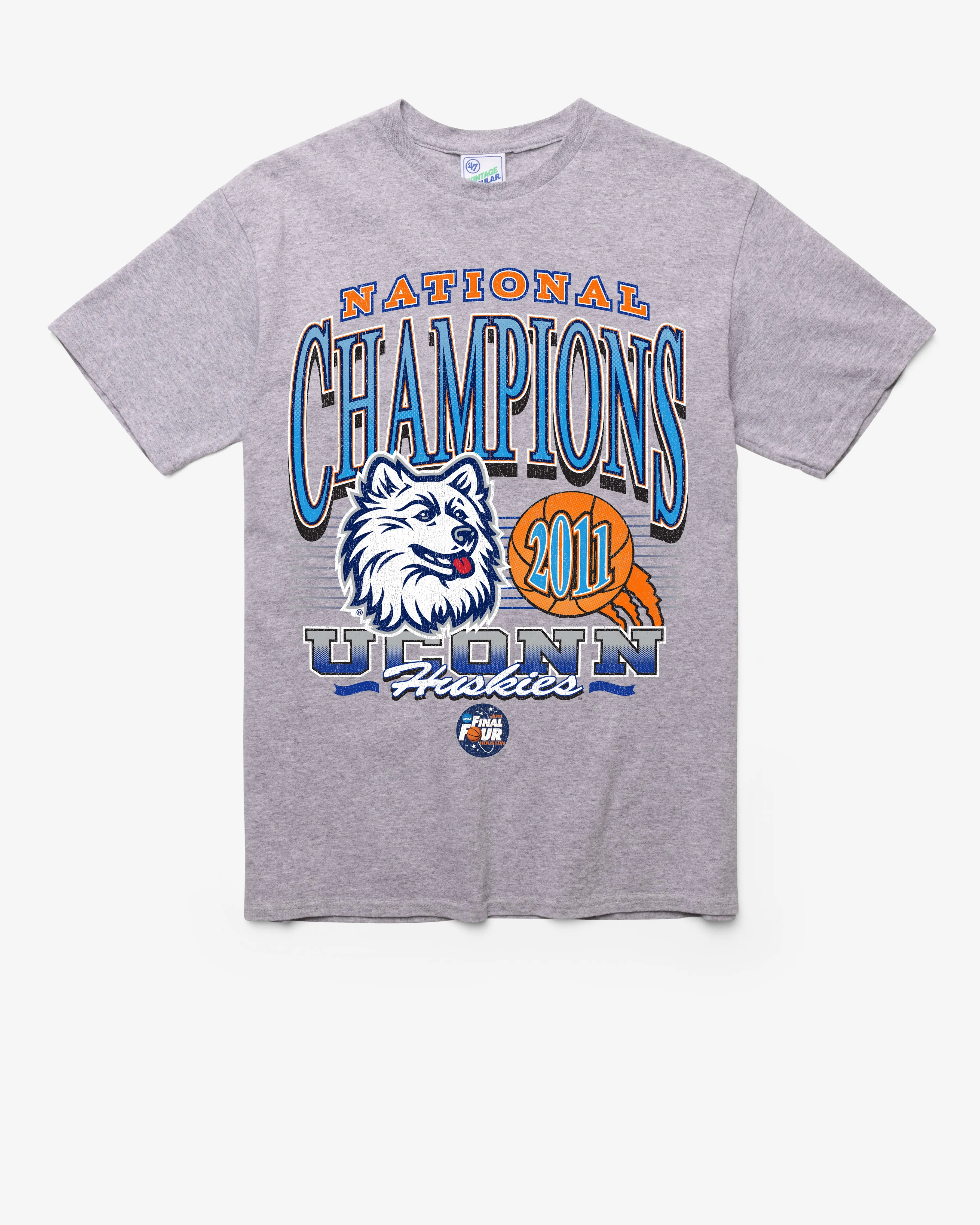 CONNECTICUT HUSKIES UCONN H-CHAMPS LOCKER VINTAGE '47 TUBULAR TEE sold by 47