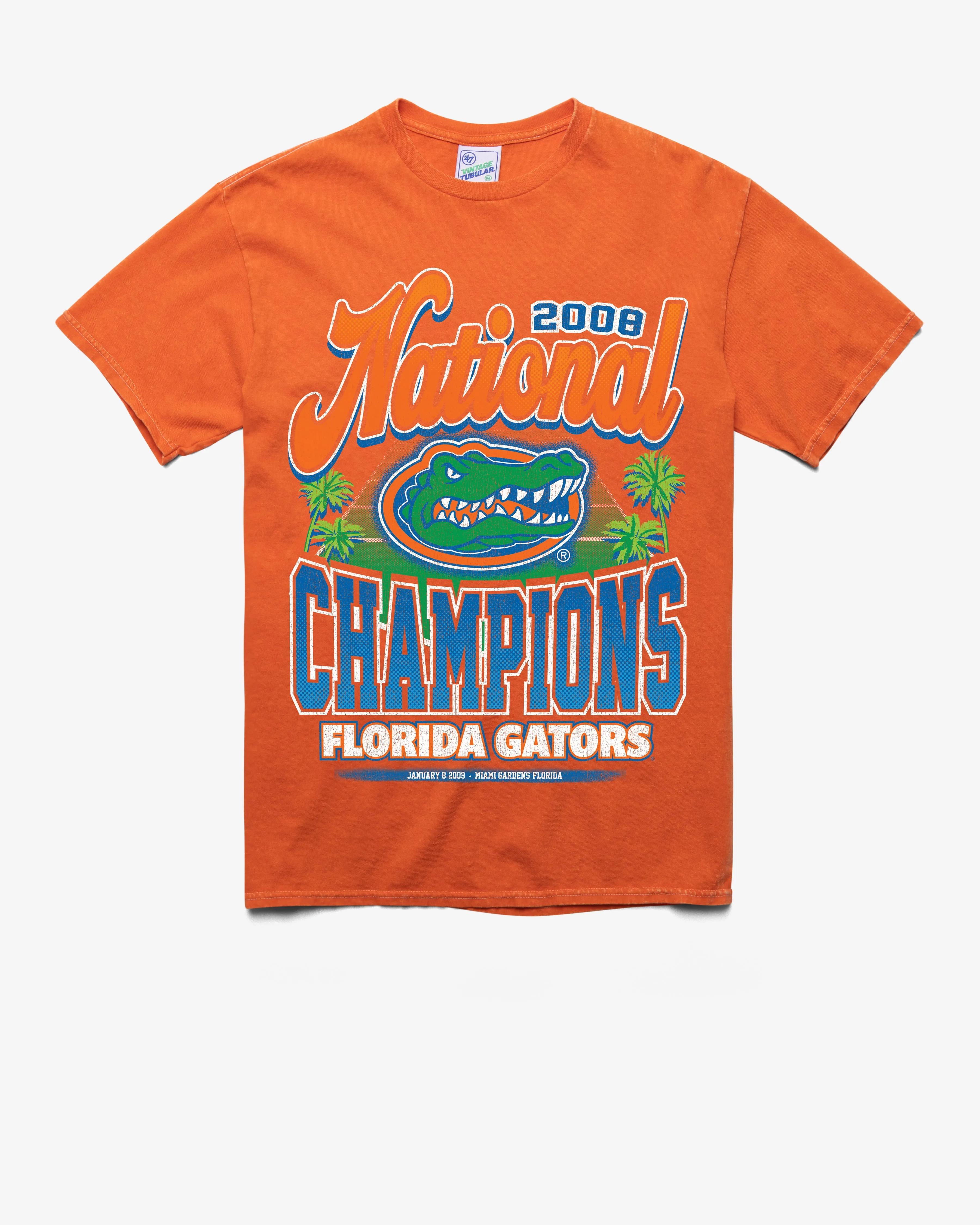 FLORIDA GATORS H-CHAMPS LOCKER VINTAGE TUBULAR TEE sold by 47