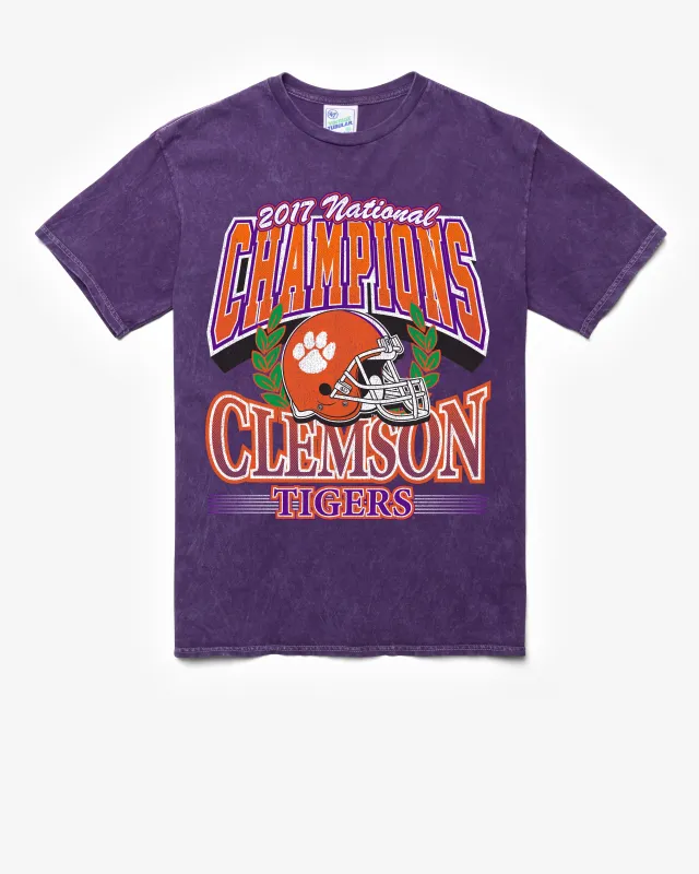 CLEMSON TIGERS H-CHAMPS LOCKER VINTAGE '47 TUBULAR TEE made by 47