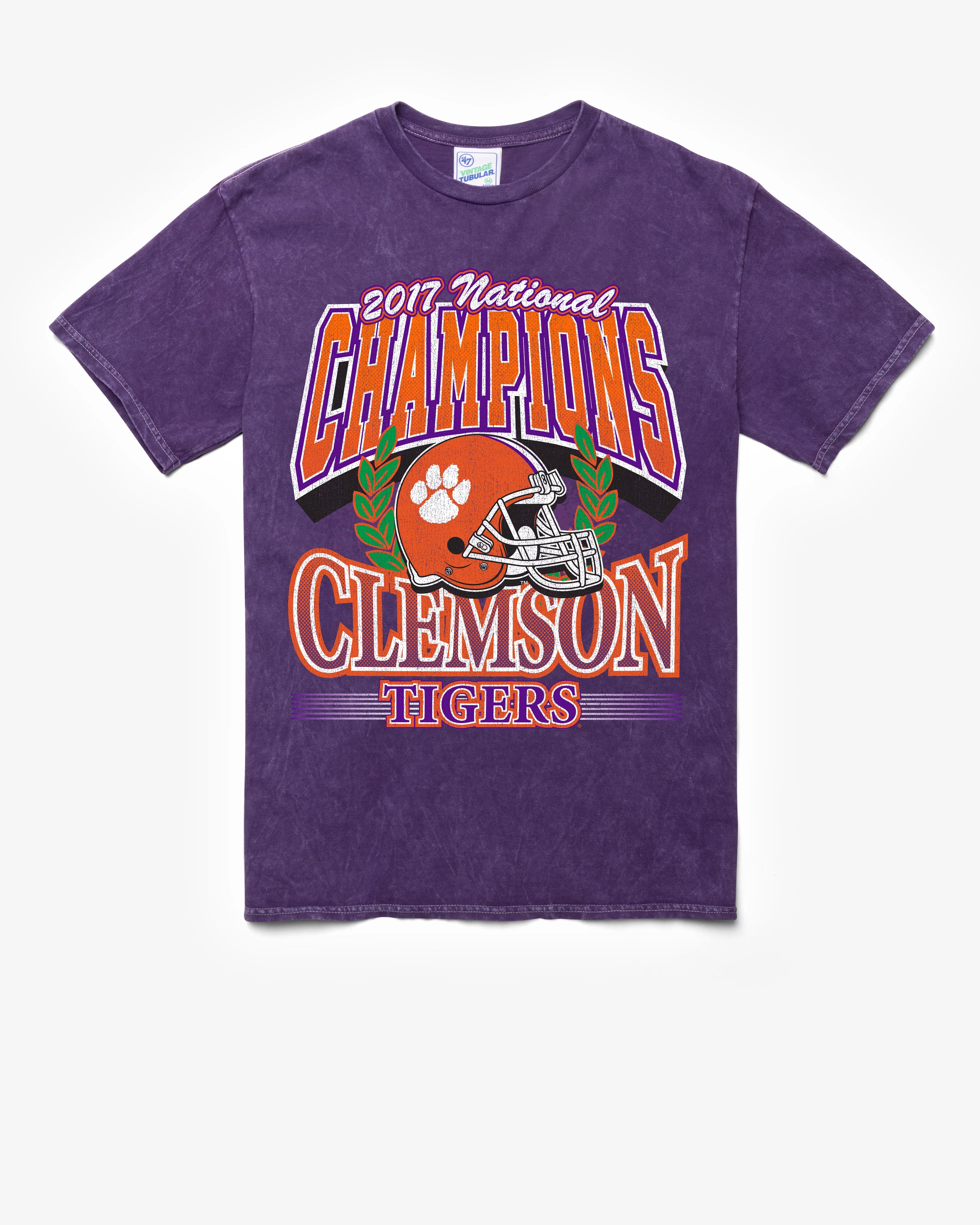 CLEMSON TIGERS H-CHAMPS LOCKER VINTAGE '47 TUBULAR TEE sold by 47