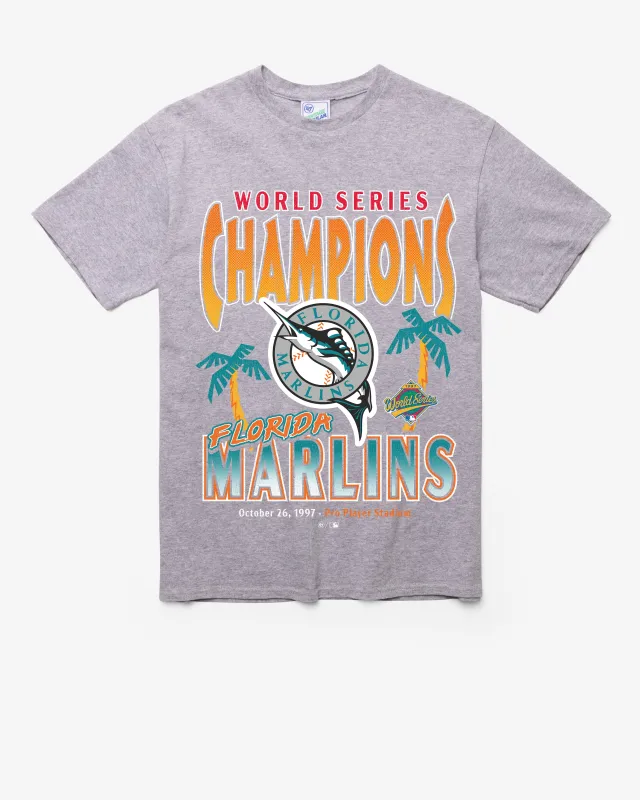 MIAMI MARLINS COOPERSTOWN WORLD SERIE LOCKER VINTAGE '47 TUBULAR TEE sold by 47
