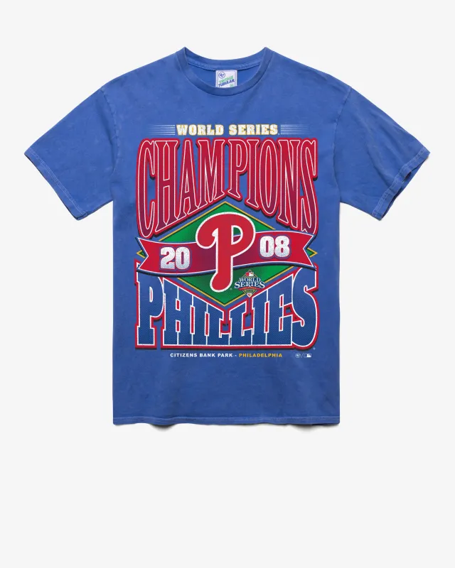 PHILADELPHIA PHILLIES COOPERSTWON WORLD SERIES LOCKER VINTAGE '47 TUBULAR TEE sold by 47