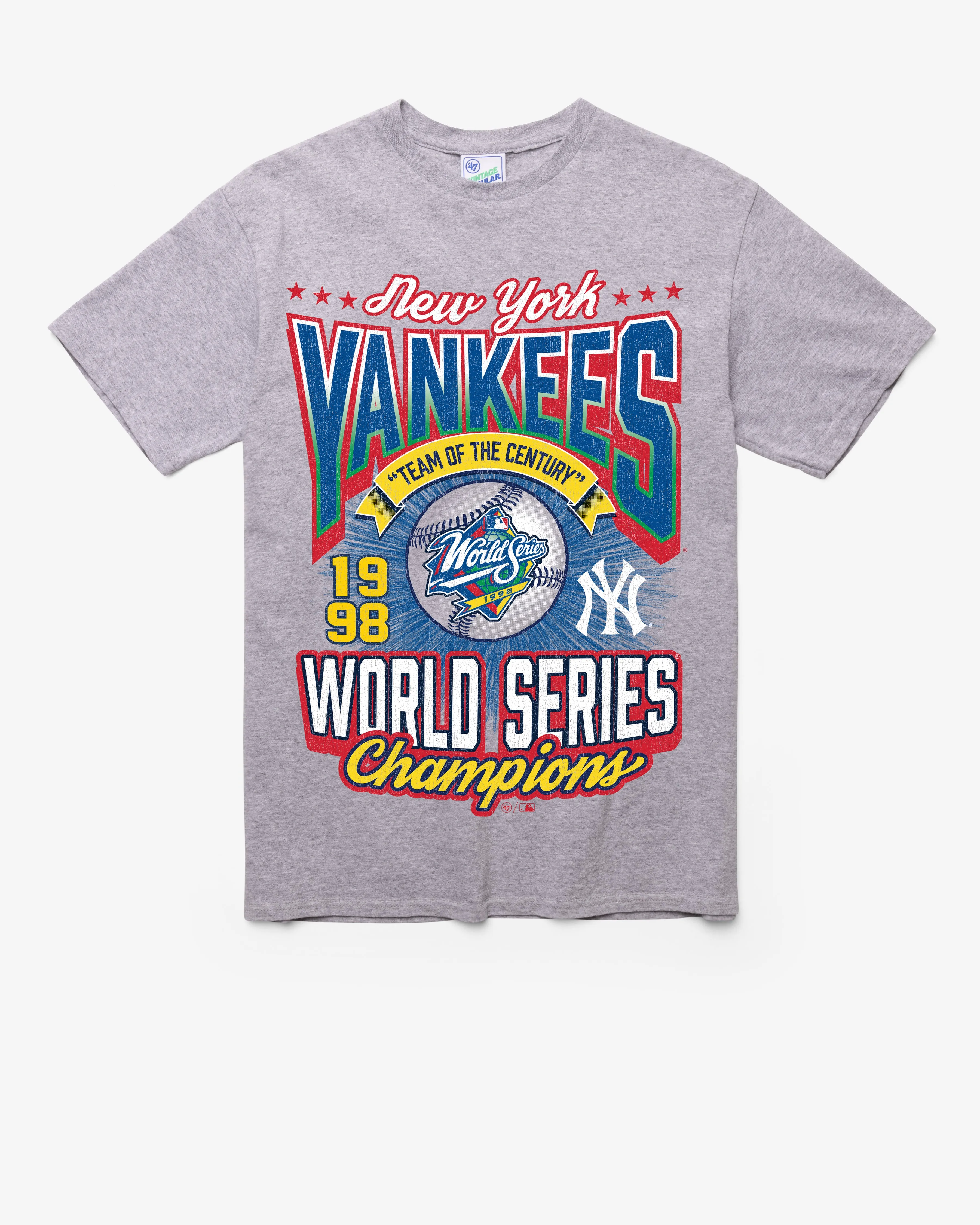 NEW YORK YANKEES COOPERSTOWN WORLD SERIES LOCKER VINTAGE '47 TUBULAR TEE sold by 47