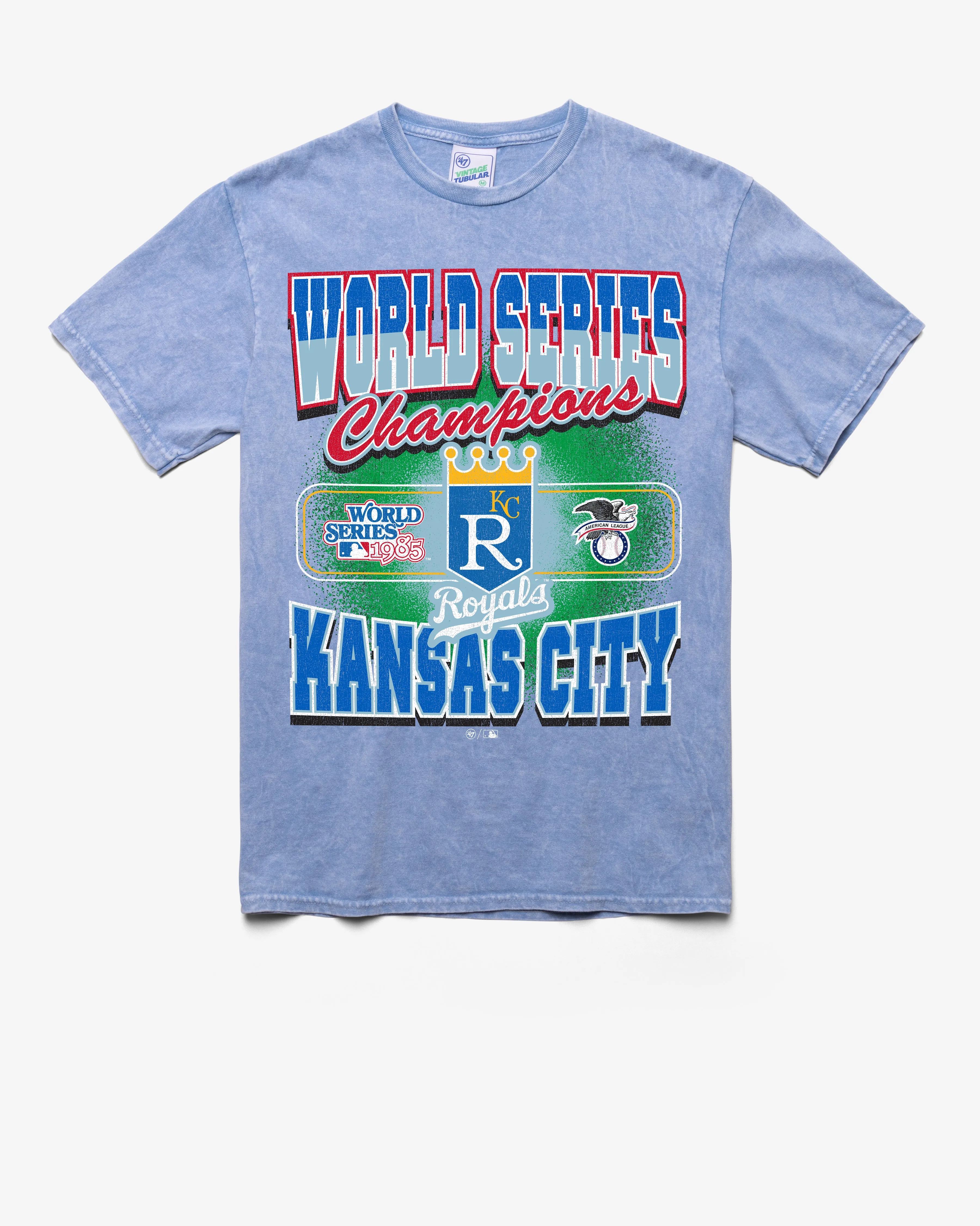 KANSAS CITY ROYALS COOPERSTOWN WORLD SERIES LOCKER VINTAGE '47 TUBULAR TEE sold by 47