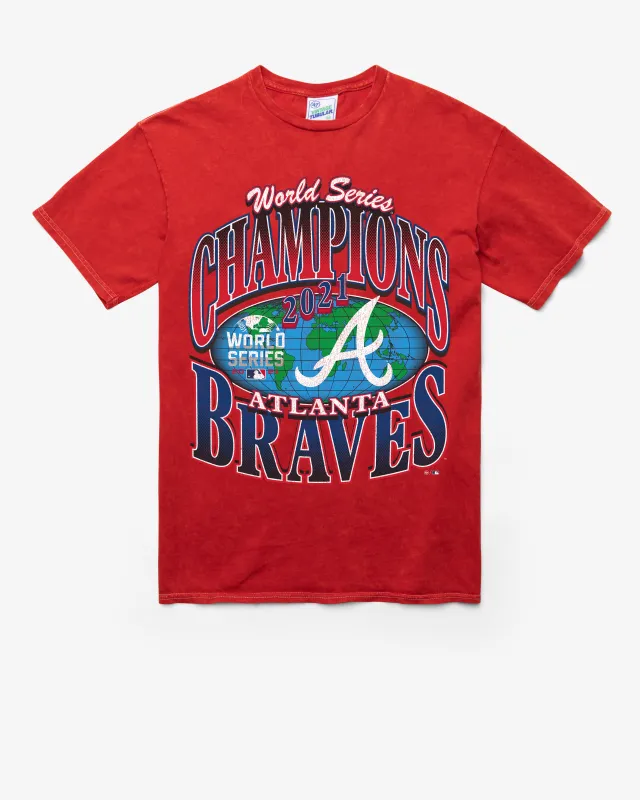 ATLANTA BRAVES COOPERSTOWN WORLD SERIES LOCKER VINTAGE '47 TUBULAR TEE made by 47