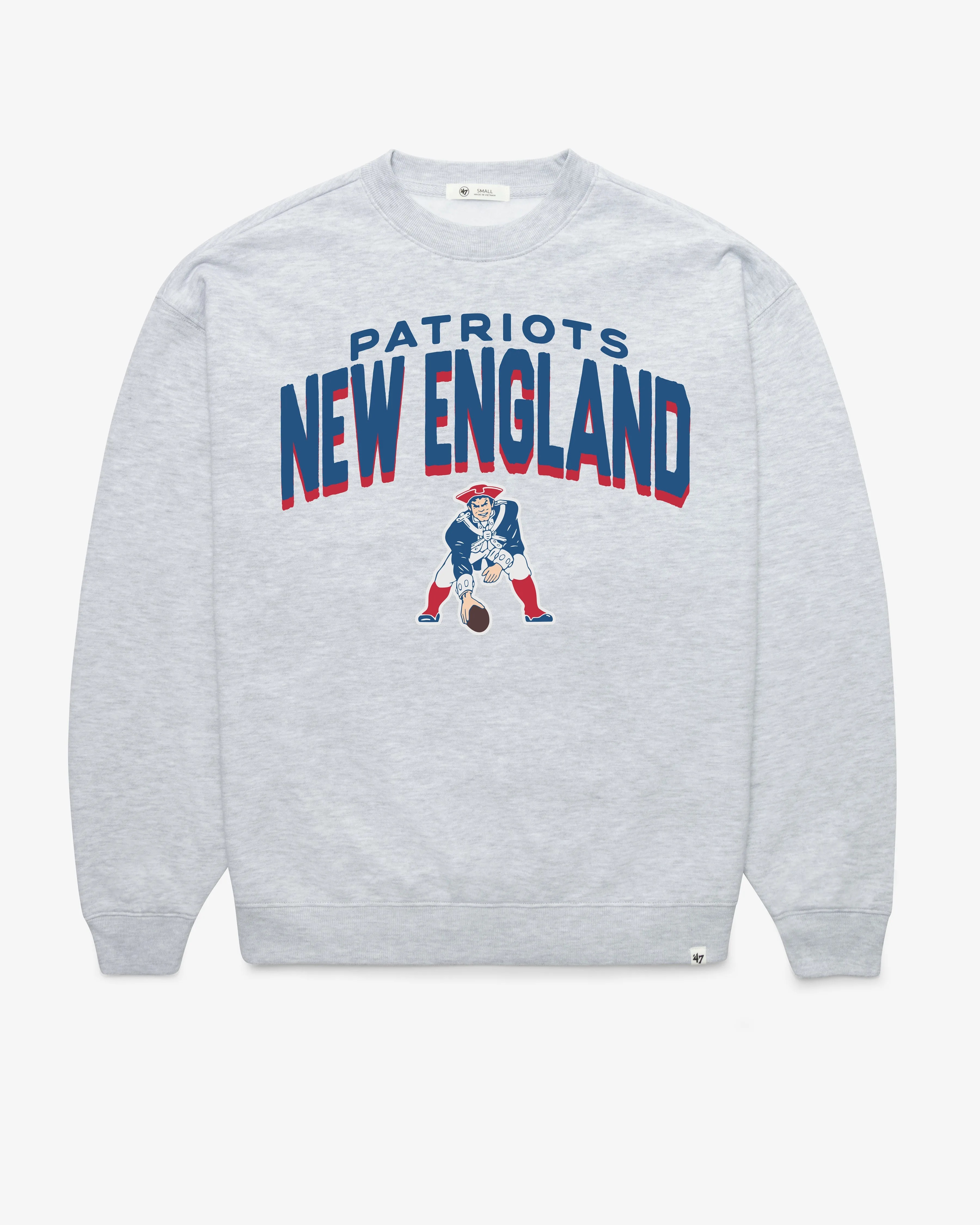 NEW ENGLAND PATRIOTS HISTORIC CAMPUS ARCH CLOUD '47 OVERSIZED CREW WOMENS sold by 47