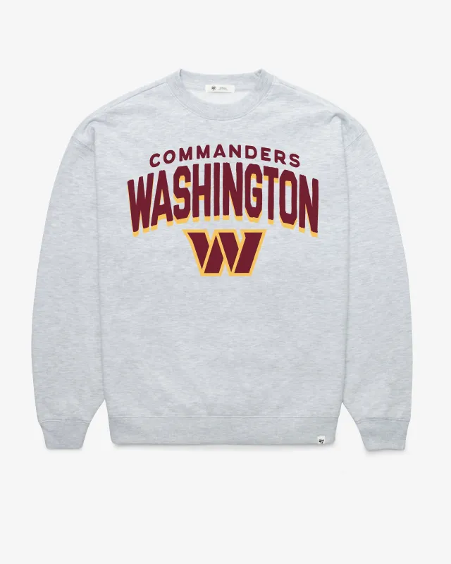 WASHINGTON COMMANDERS CAMPUS ARCH CLOUD '47 OVERSIZED CREW WOMENS sold by 47