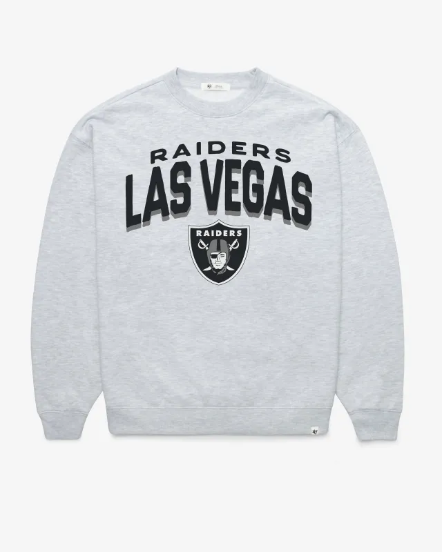 LAS VEGAS RAIDERS CAMPUS ARCH CLOUD '47 OVERSIZED CREW WOMENS sold by 47