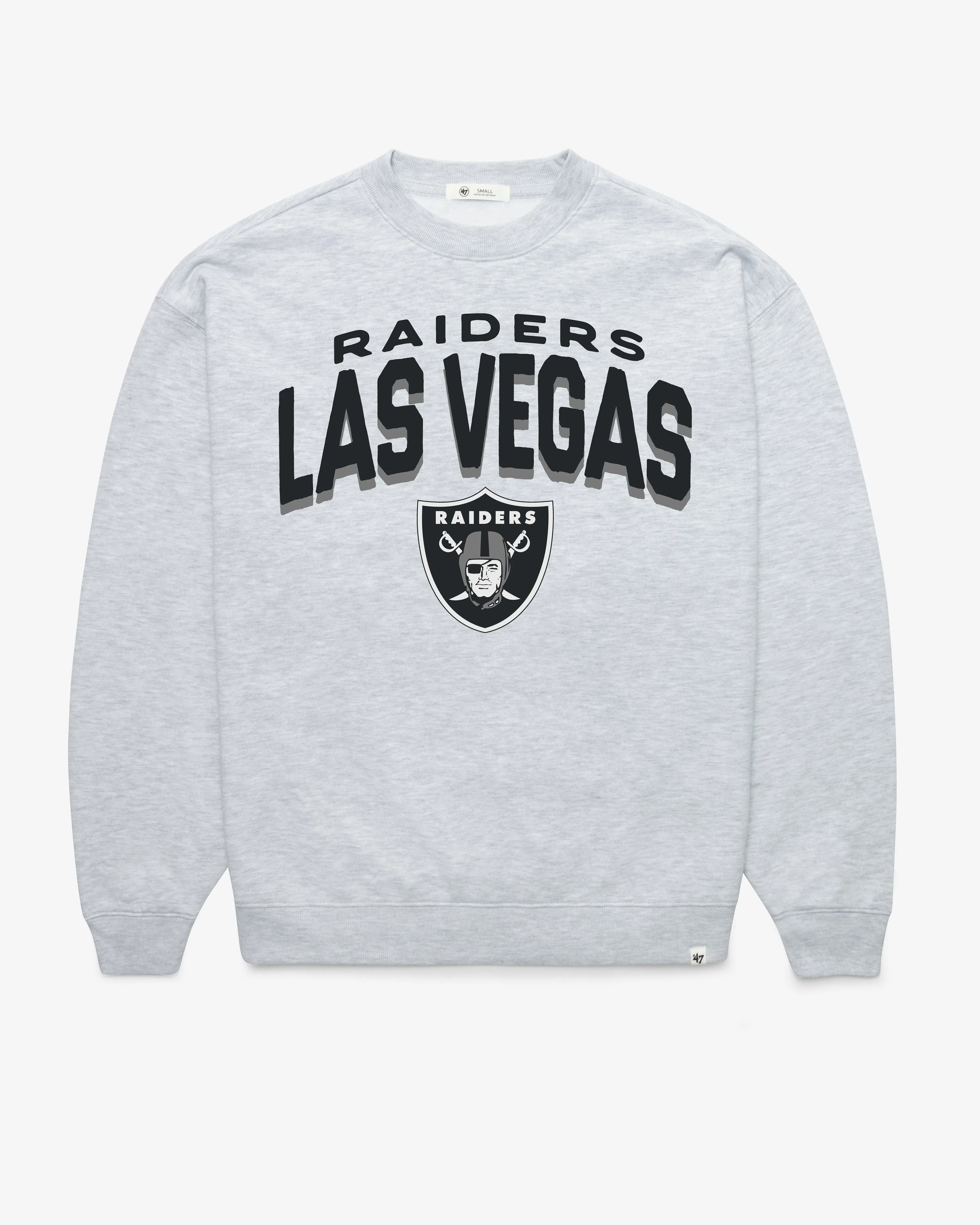 LAS VEGAS RAIDERS CAMPUS ARCH CLOUD '47 OVERSIZED CREW WOMENS sold by 47