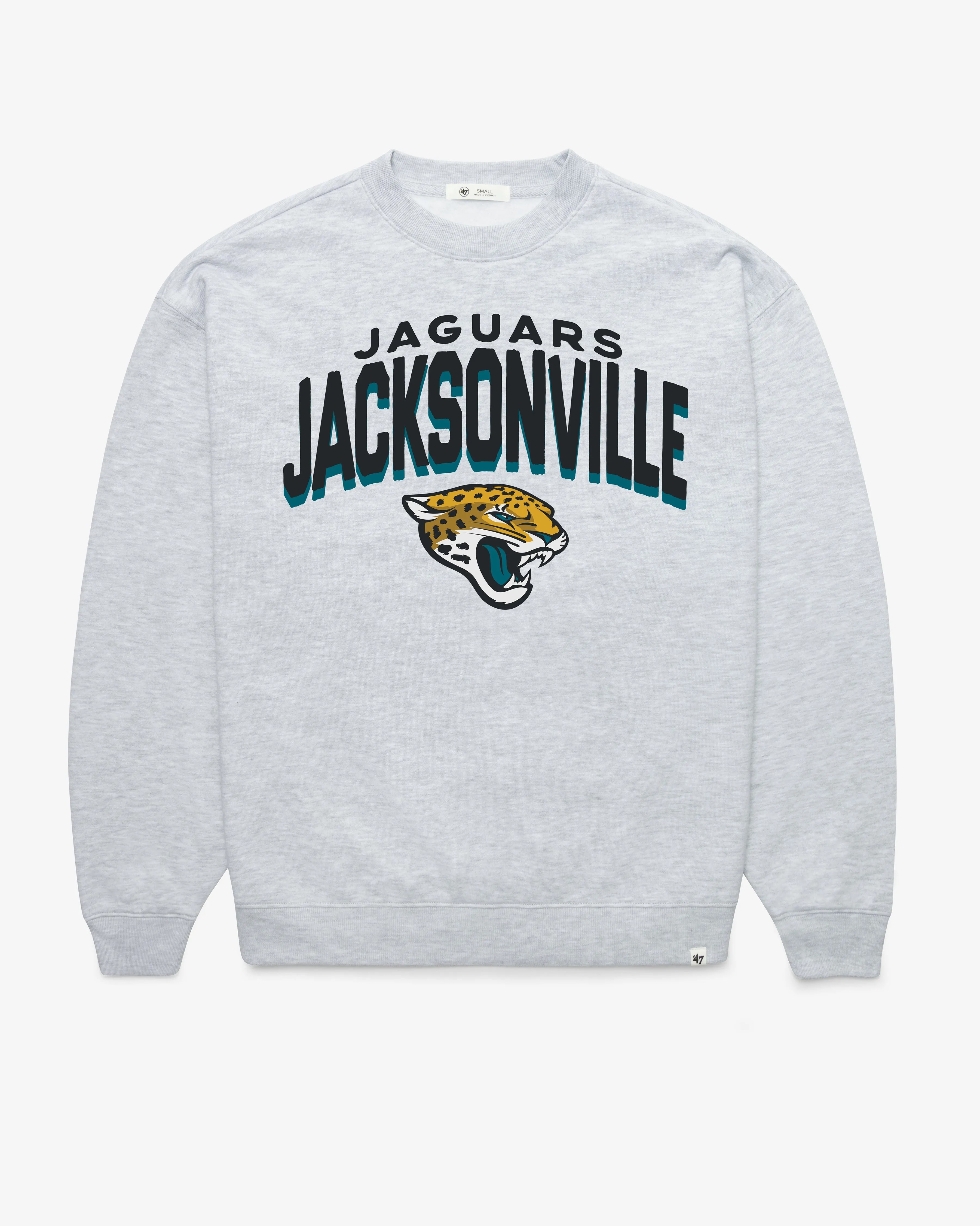 JACKSONVILLE JAGUARS CAMPUS ARCH CLOUD '47 OVERSIZED CREW WOMENS sold by 47
