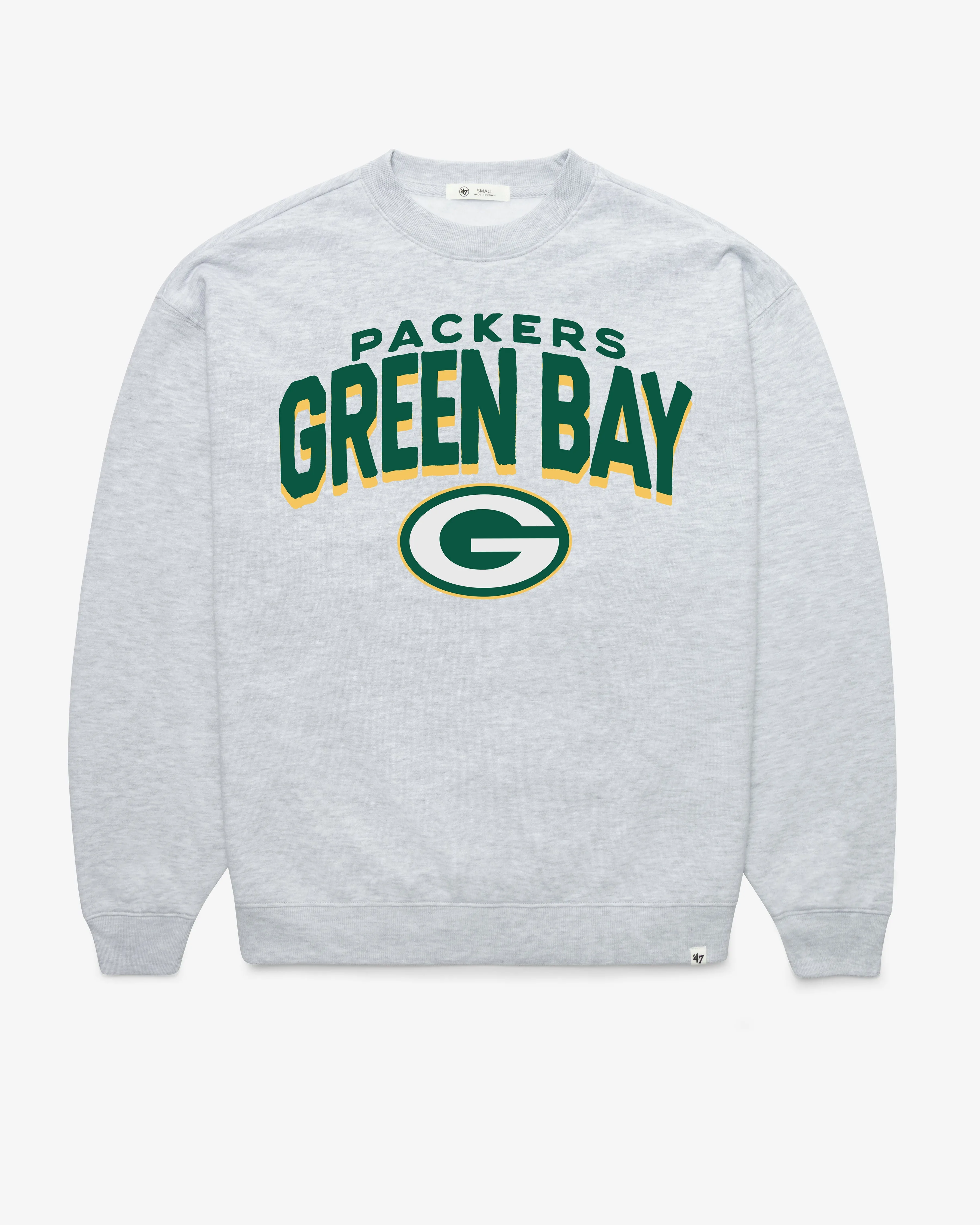 GREEN BAY PACKERS CAMPUS ARCH CLOUD '47 OVERSIZED CREW WOMENS sold by 47