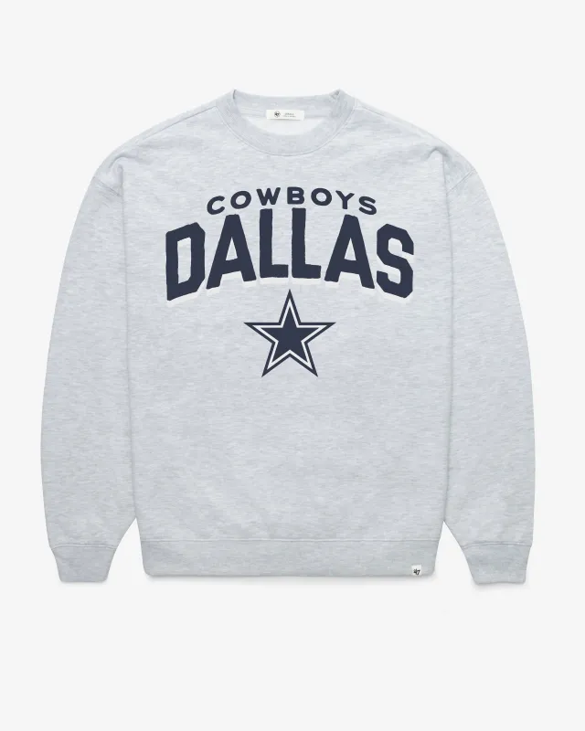 DALLAS COWBOYS CAMPUS ARCH CLOUD '47 OVERSIZED CREW WOMENS sold by 47