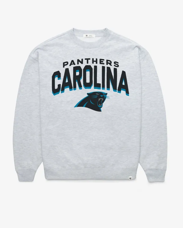 CAROLINA PANTHERS CAMPUS ARCH CLOUD '47 OVERSIZED CREW WOMENS sold by 47