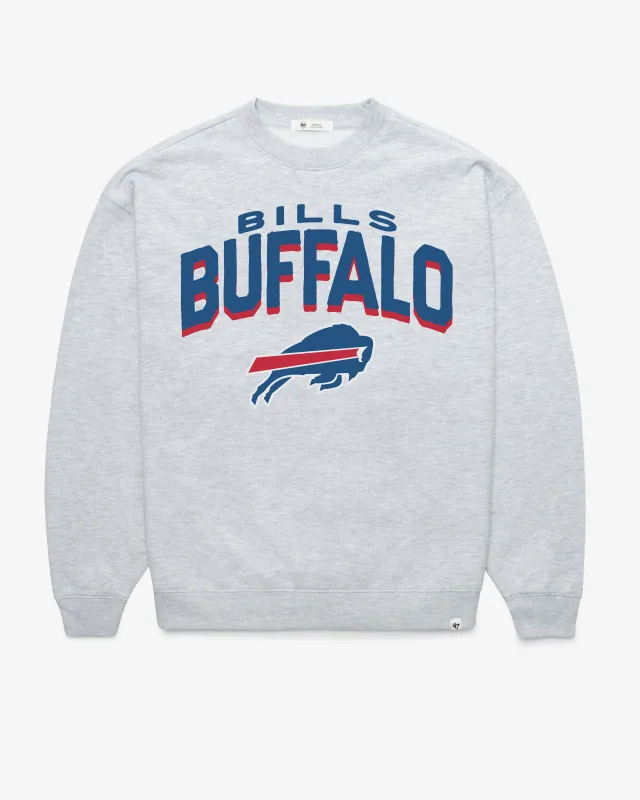 BUFFALO BILLS CAMPUS ARCH CLOUD '47 OVERSIZED CREW WOMENS sold by 47