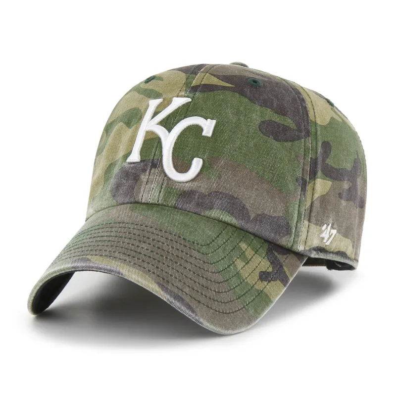 KANSAS CITY ROYALS CAMO '47 CLEAN UP sold by 47