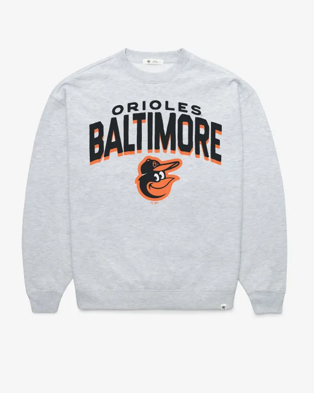 BALTIMORE ORIOLES CAMPUS ARCH CLOUD '47 OVERSIZED CREW WOMENS sold by 47