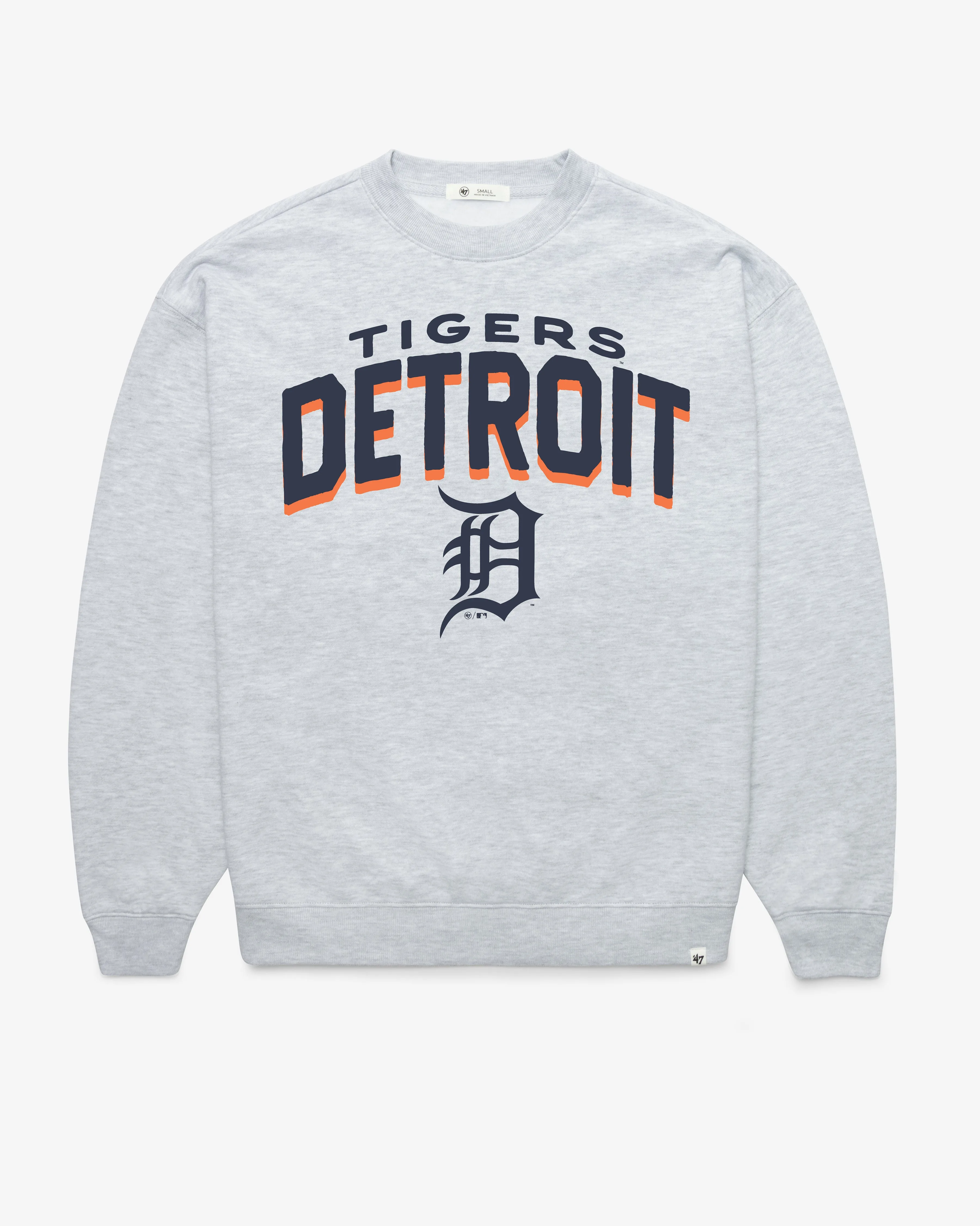 DETROIT TIGERS CAMPUS ARCH CLOUD '47 OVERSIZED CREW WOMENS sold by 47