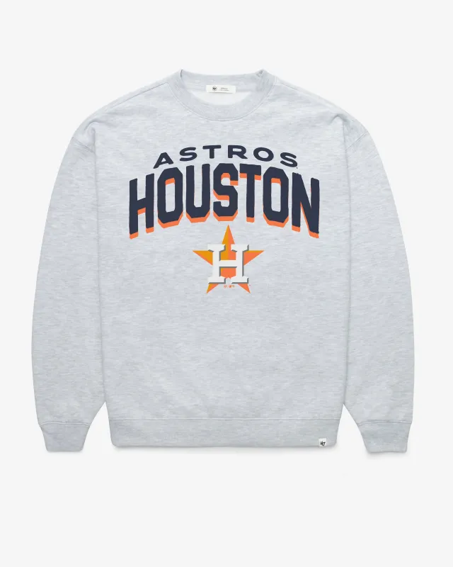 HOUSTON ASTROS CAMPUS ARCH CLOUD '47 OVERSIZED CREW WOMENS sold by 47