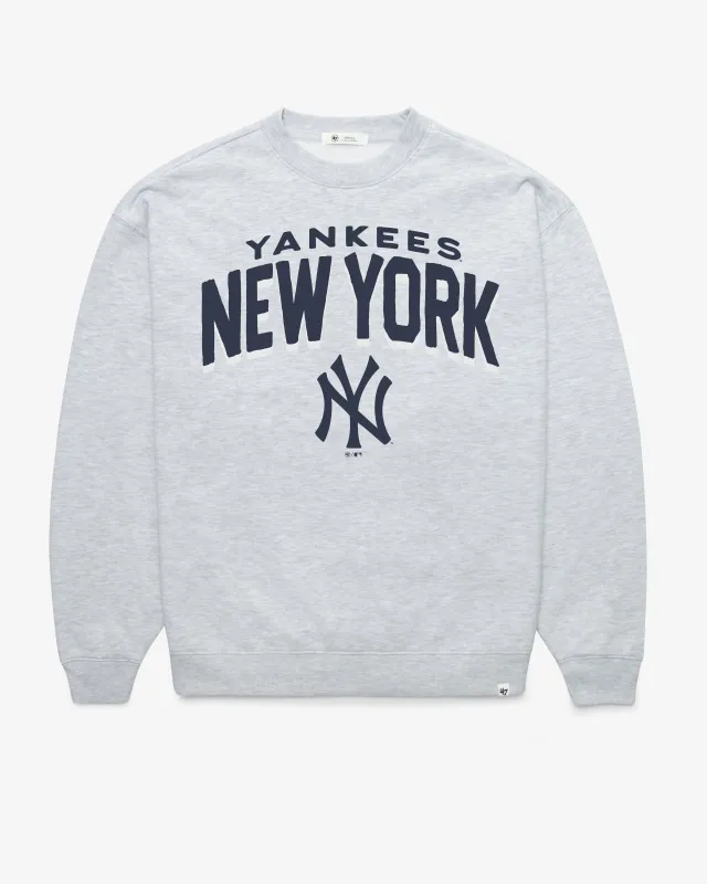 NEW YORK YANKEES CAMPUS ARCH CLOUD '47 OVERSIZED CREW WOMENS sold by 47