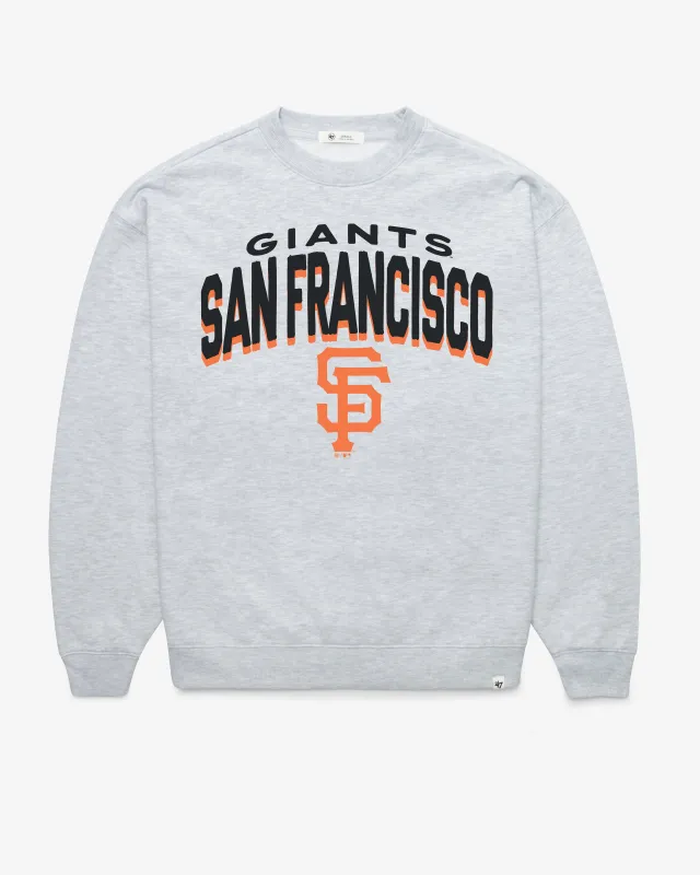 SAN FRANCISCO GIANTS CAMPUS ARCH CLOUD '47 OVERSIZED CREW WOMENS sold by 47