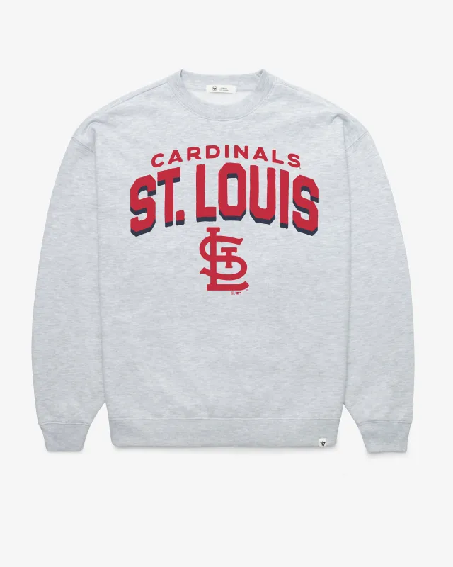 ST. LOUIS CARDINALS CAMPUS ARCH CLOUD '47 OVERSIZED CREW WOMENS sold by 47