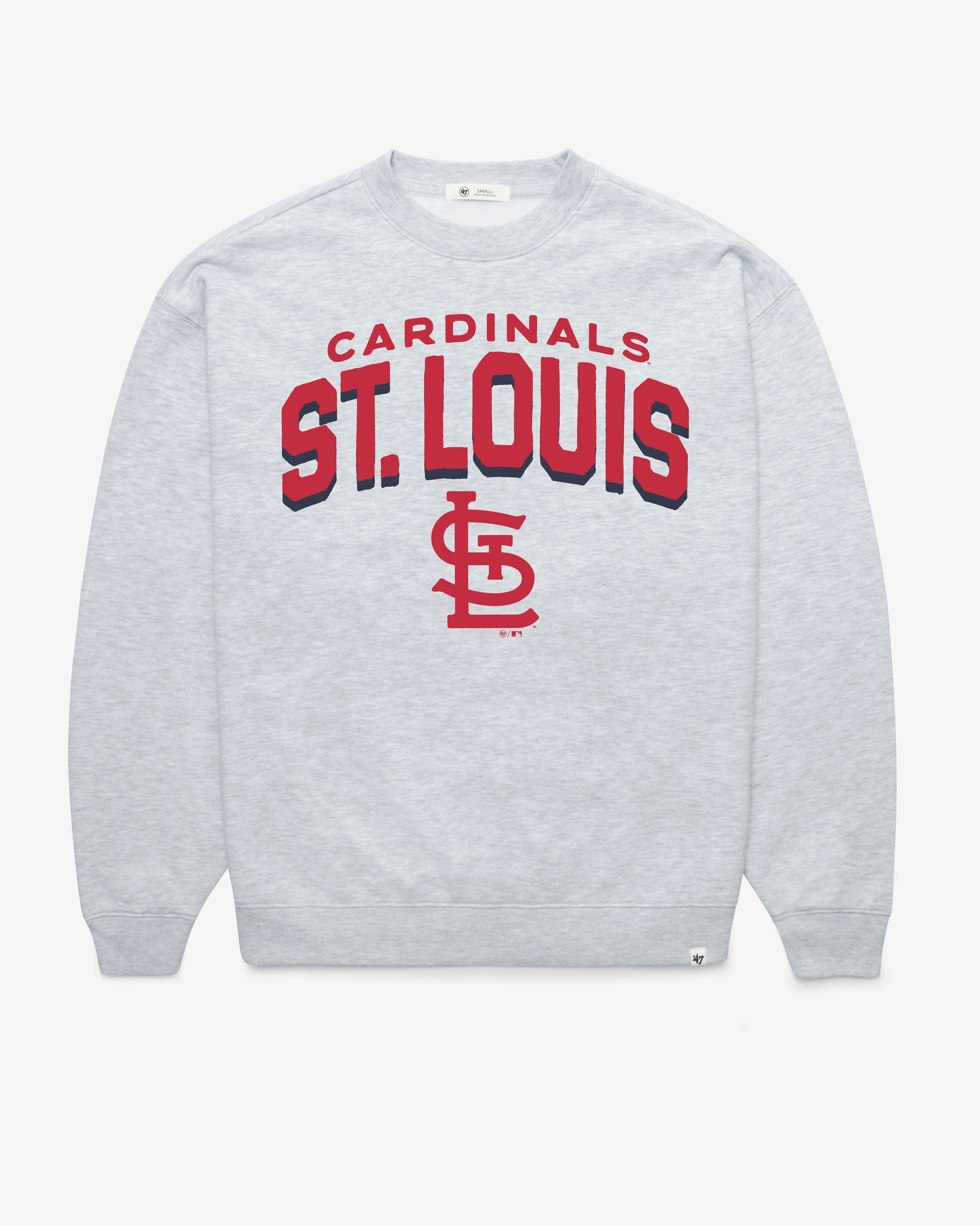 ST. LOUIS CARDINALS CAMPUS ARCH CLOUD '47 OVERSIZED CREW WOMENS sold by 47