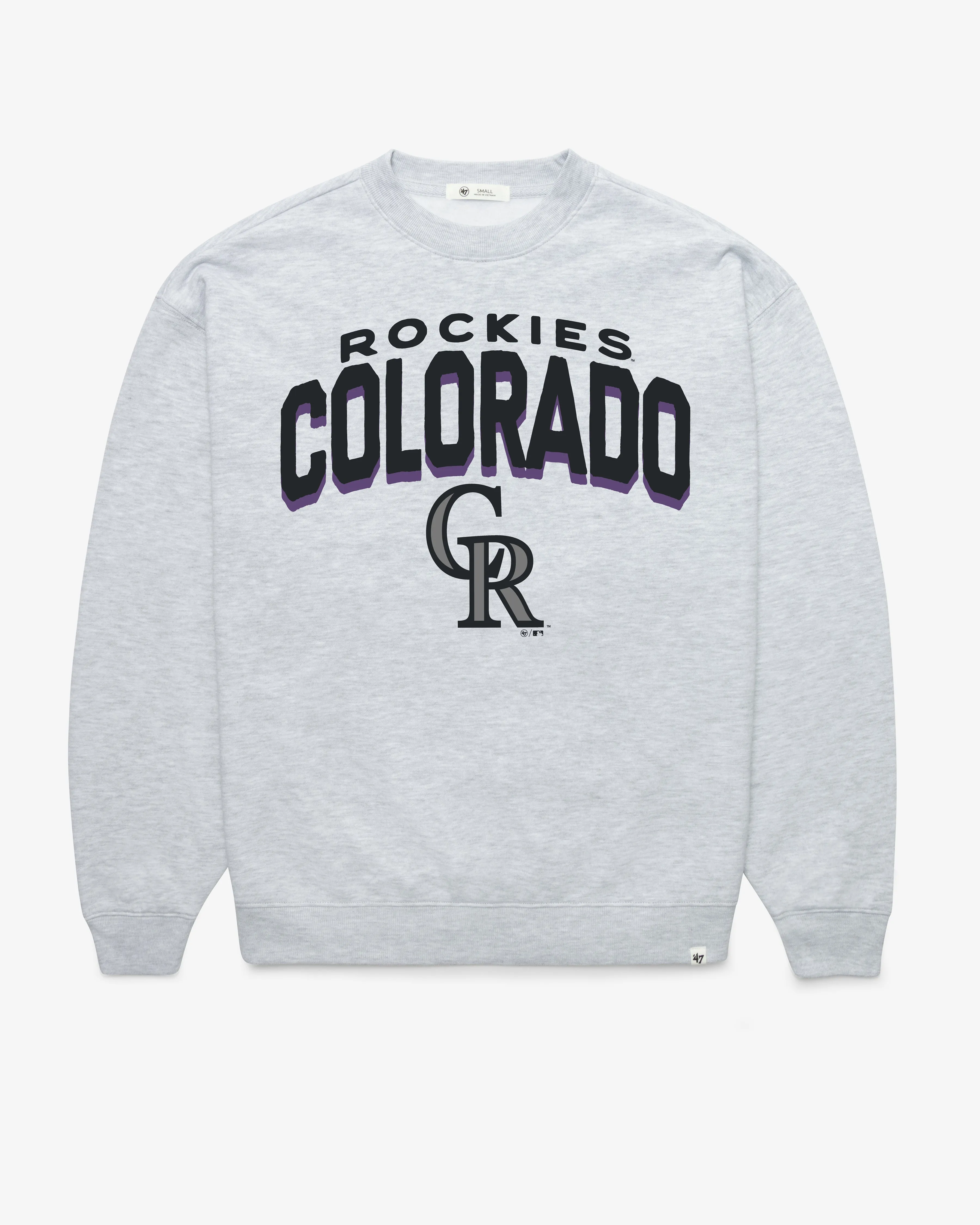 COLORADO ROCKIES CAMPUS ARCH CLOUD '47 OVERSIZED CREW WOMENS sold by 47