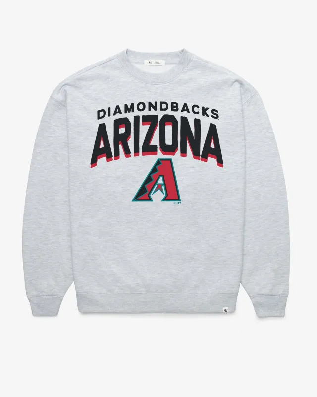 ARIZONA DIAMONDBACKS CAMPUS ARCH CLOUD '47 OVERSIZED CREW WOMENS sold by 47