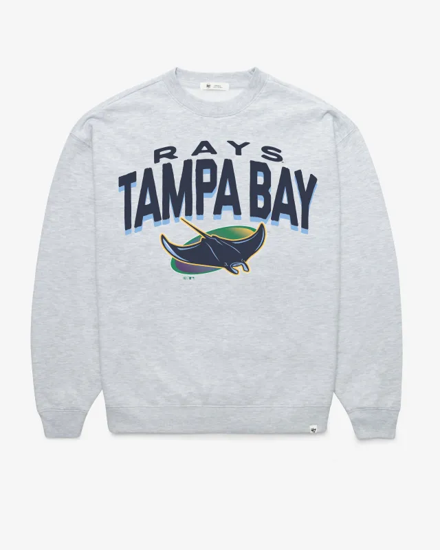 TAMPA BAY RAYS CAMPUS ARCH CLOUD '47 OVERSIZED CREW WOMENS sold by 47